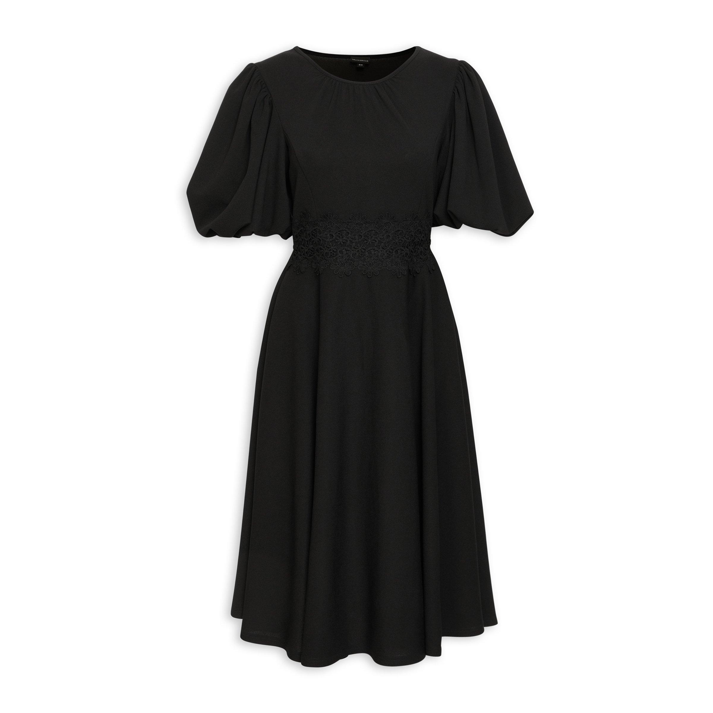 Black Fit & Flare Dress (3142590) | Finnigans