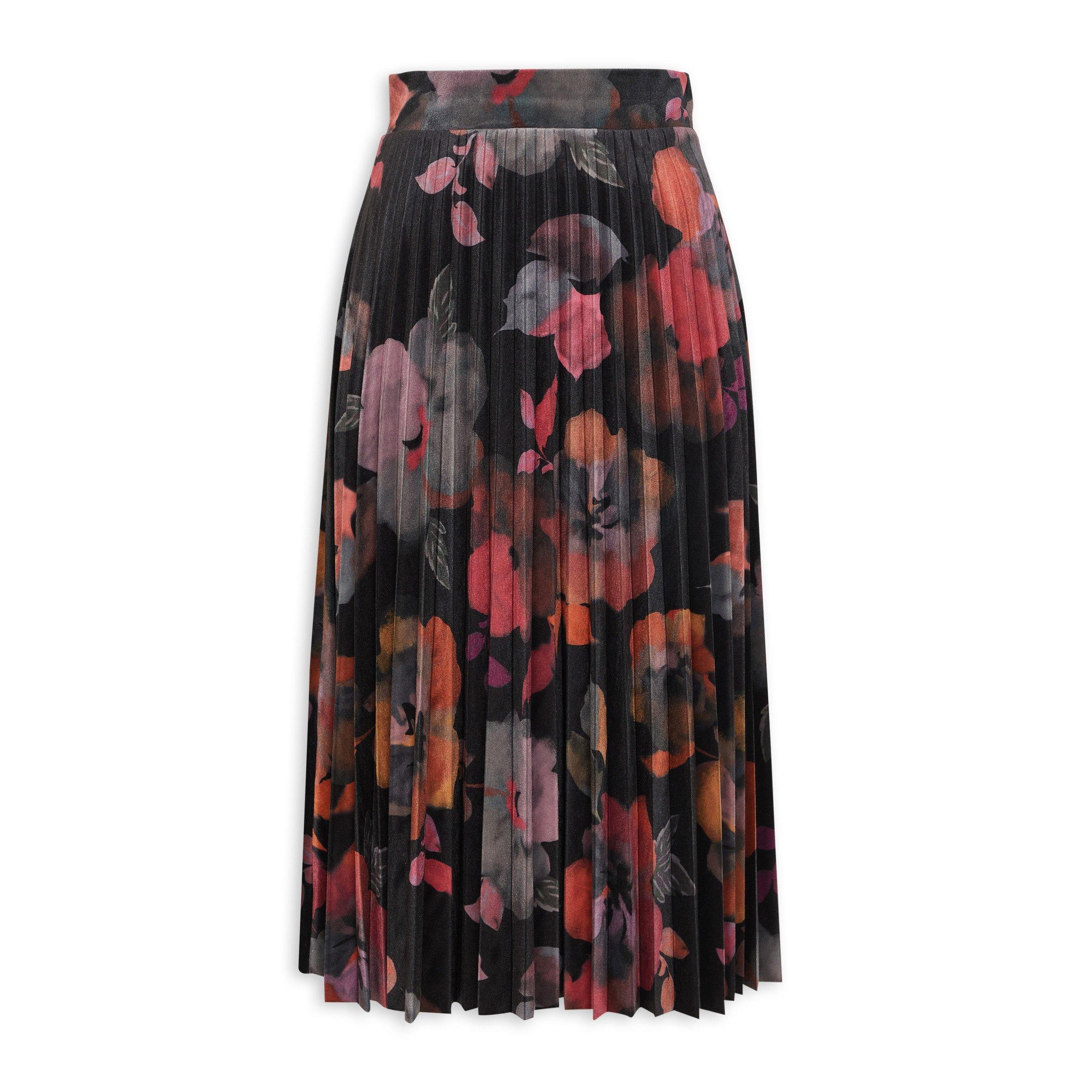 Floral Pleated Skirt (3142724) | Truworths