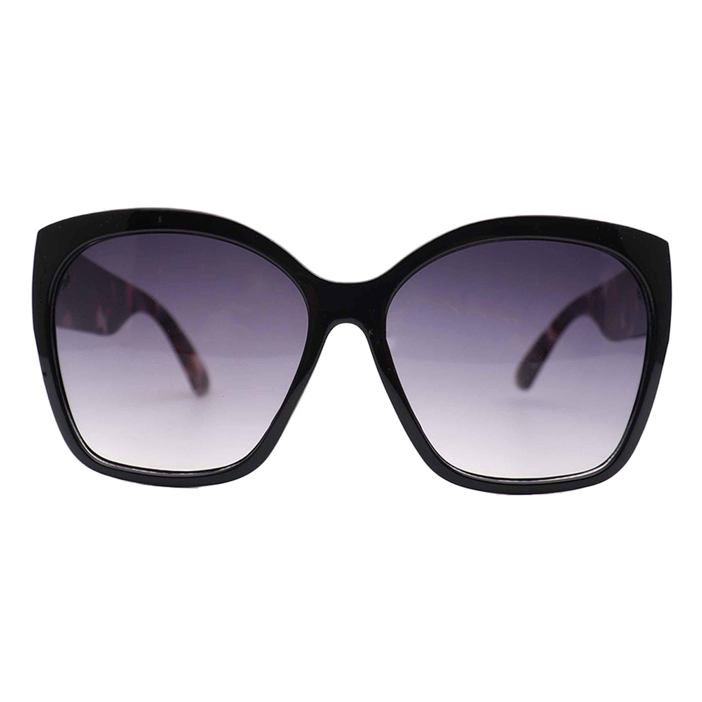 Black Tort Oversized Premium Sunglass (3142939) | Eclipse