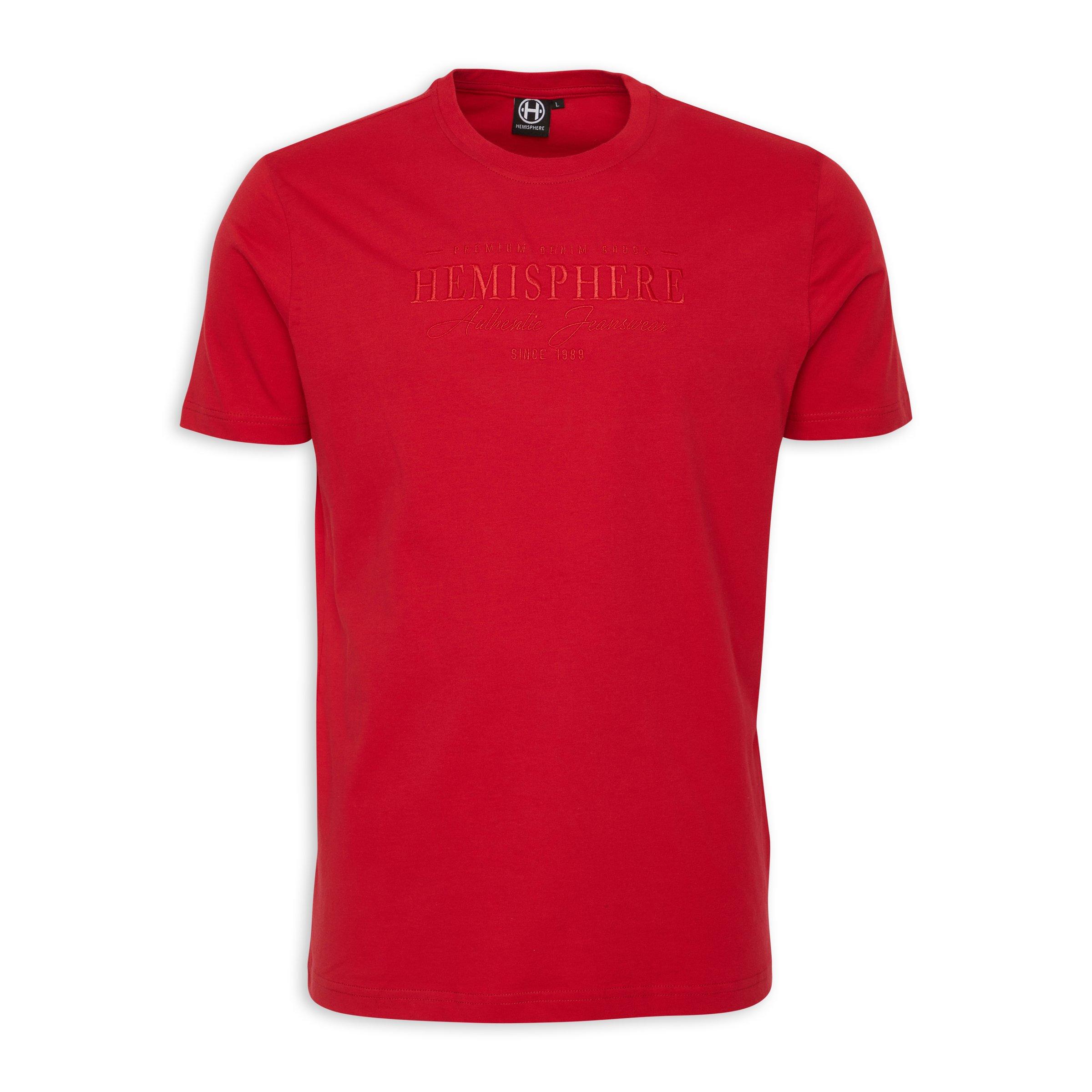 Red Branded T-shirt (3143371) | Hemisphere