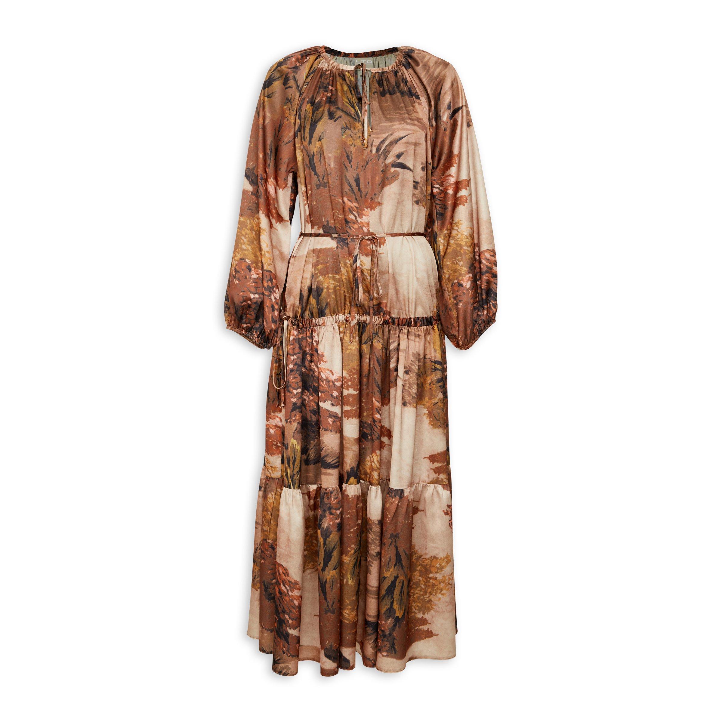 Printed A-line Dress (3144859) | LTD Woman