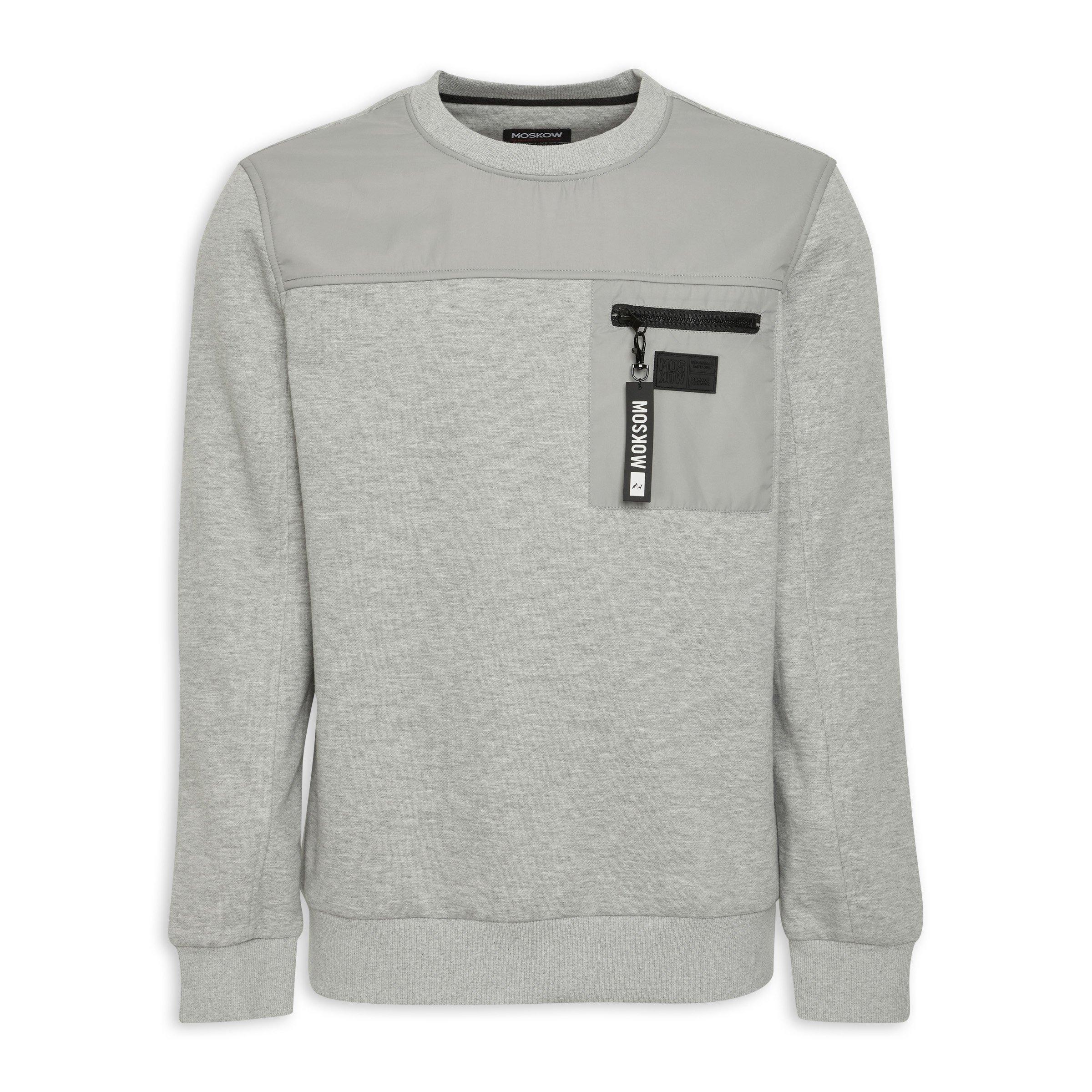 Grey Sweat Top (3145008) | Moskow