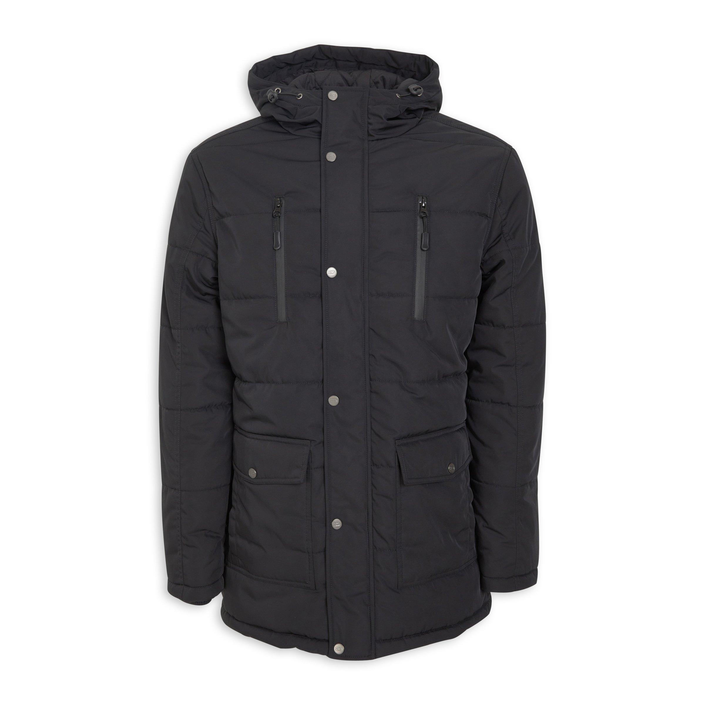 Black Parka Jacket (3145083) | Identity