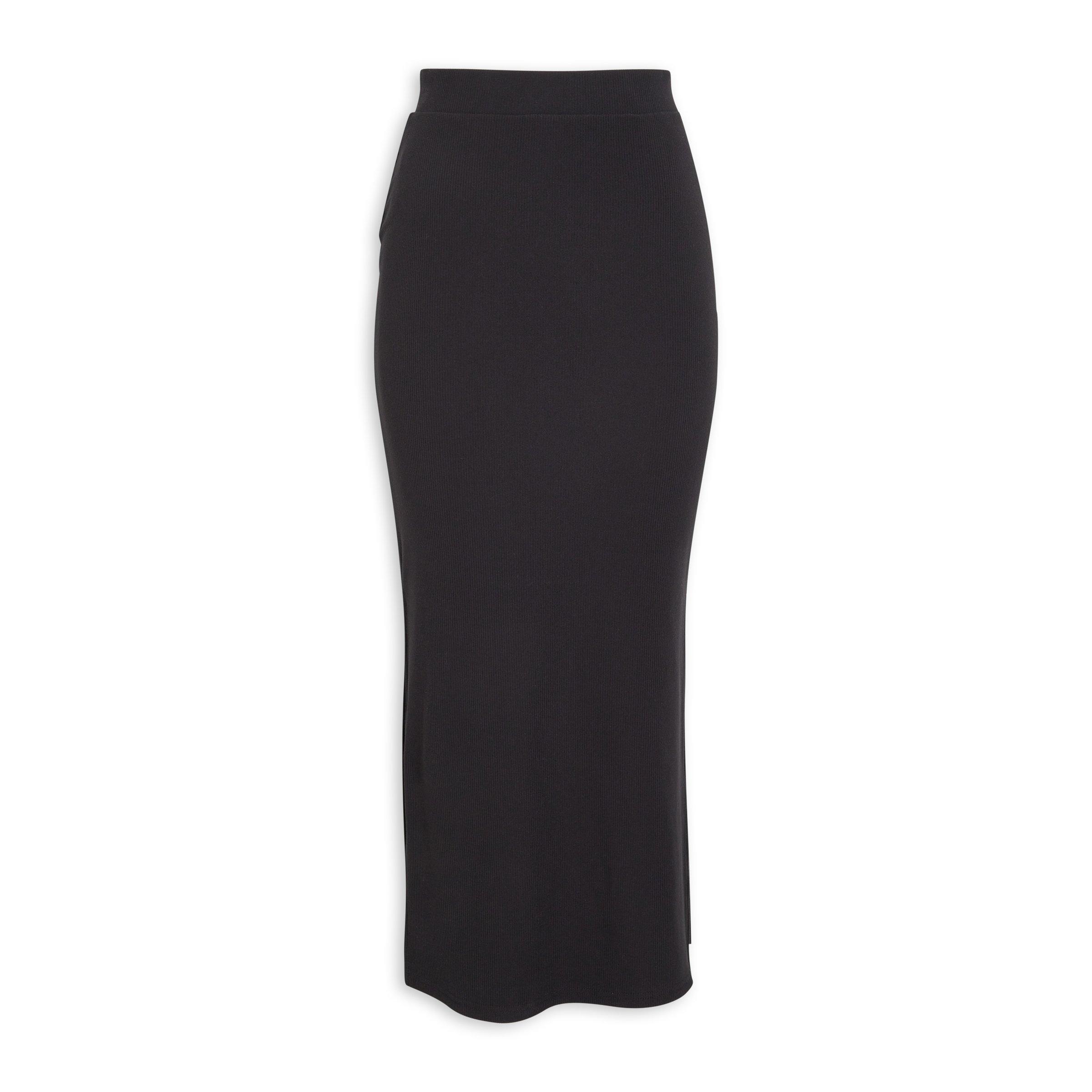 Black Column Skirt (3145333) | Identity