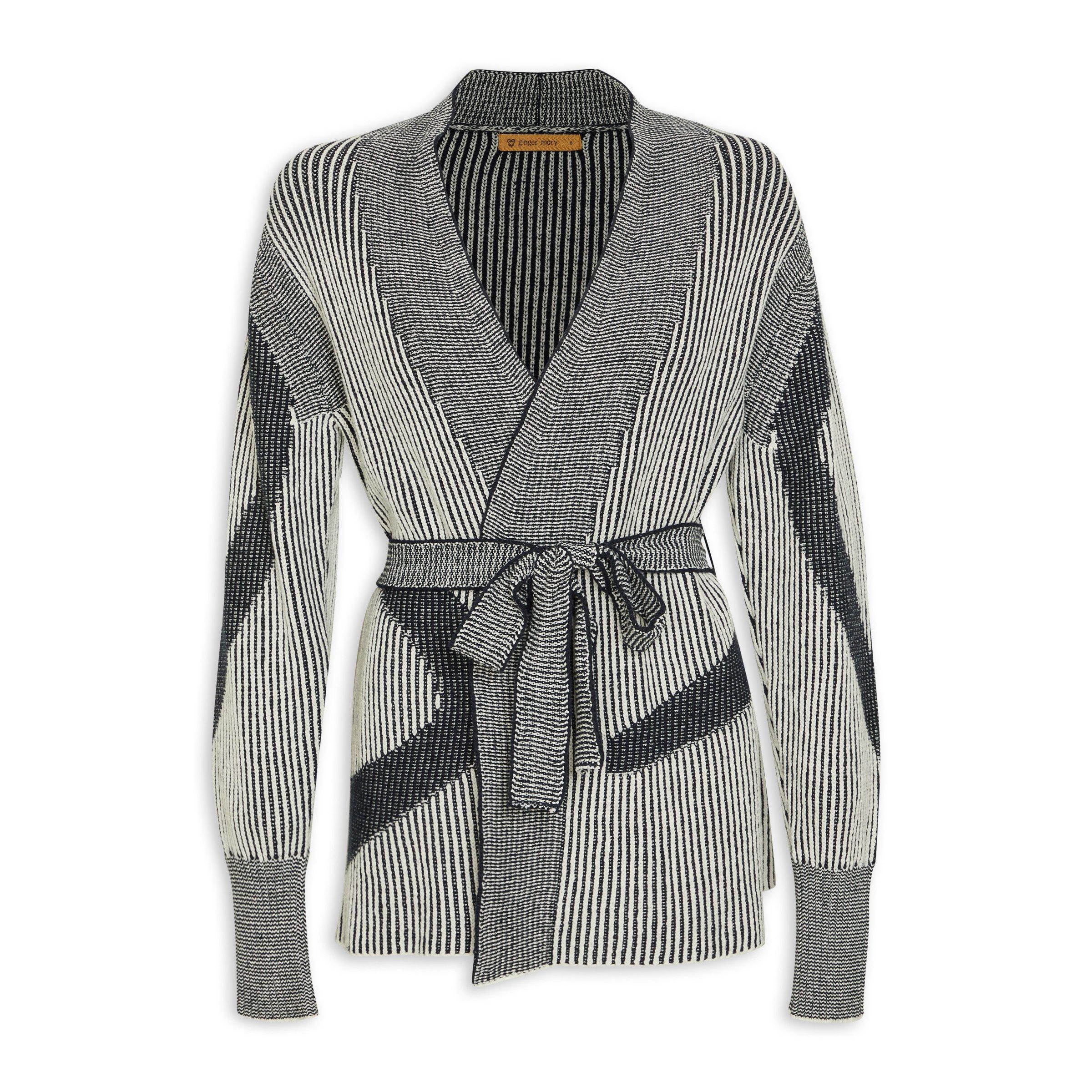 Striped Wrap Cardigan (3145379) | Ginger Mary