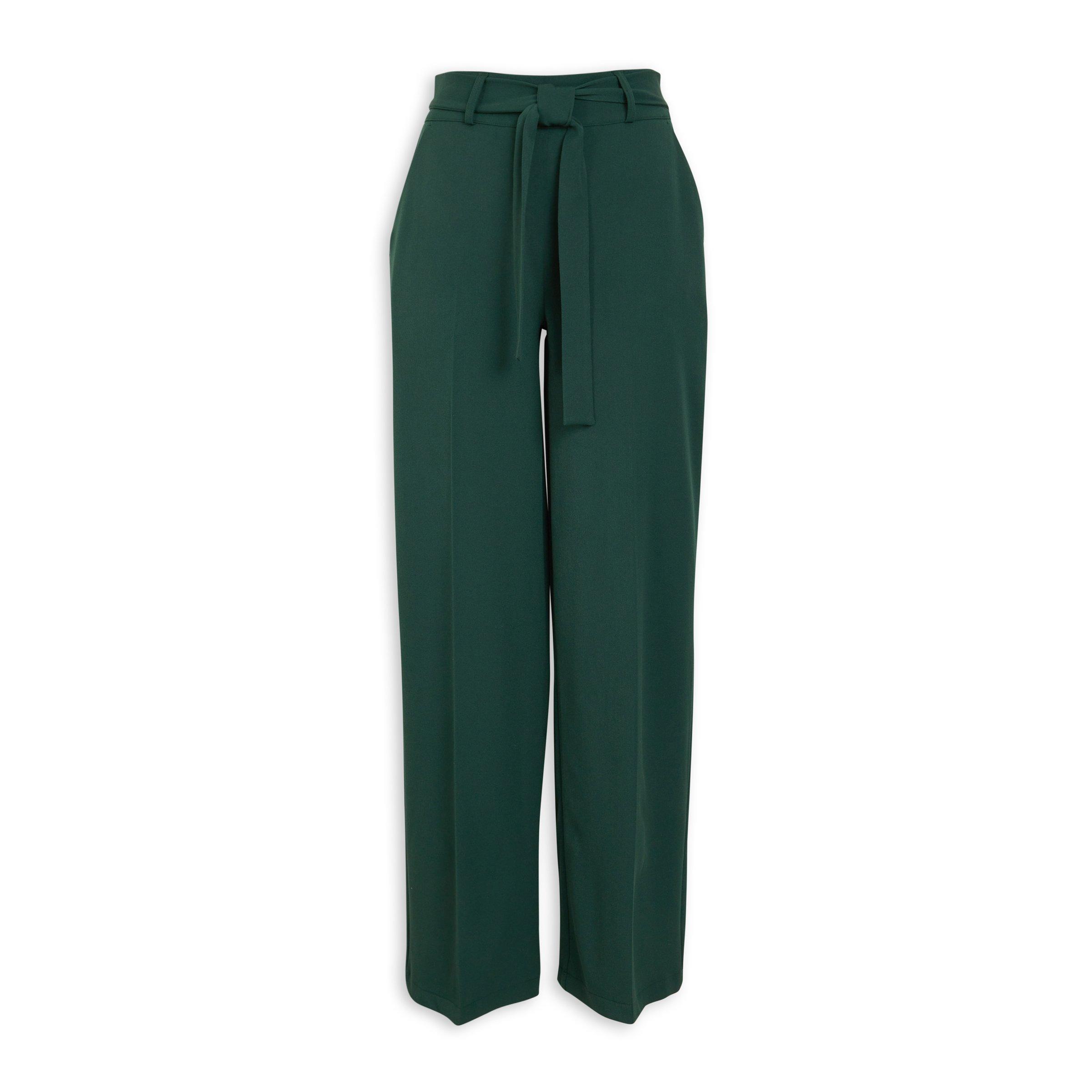 Green Wide Leg Pants (3145444) | Truworths