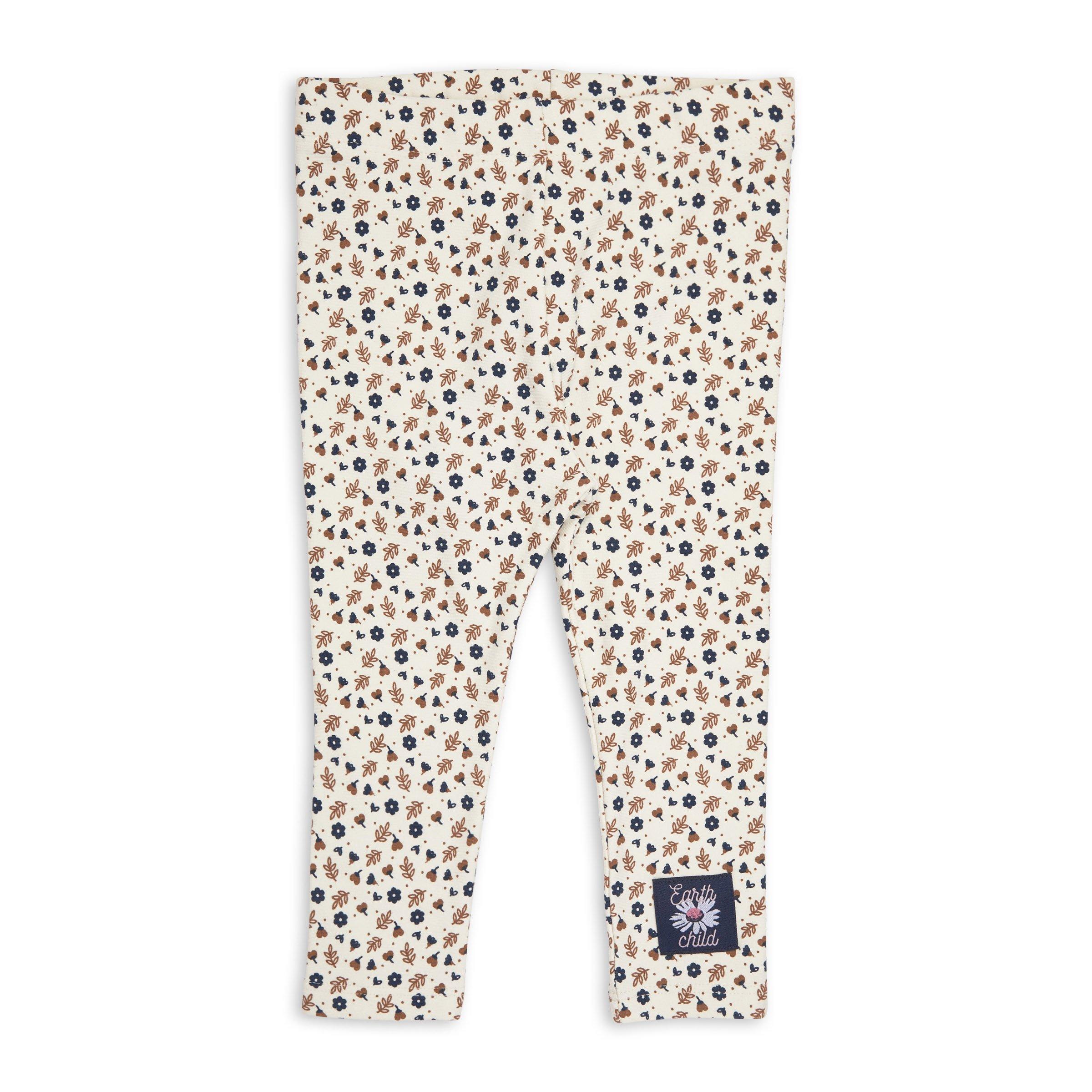 Baby Girls Floral Leggings (3145458) | Earthchild