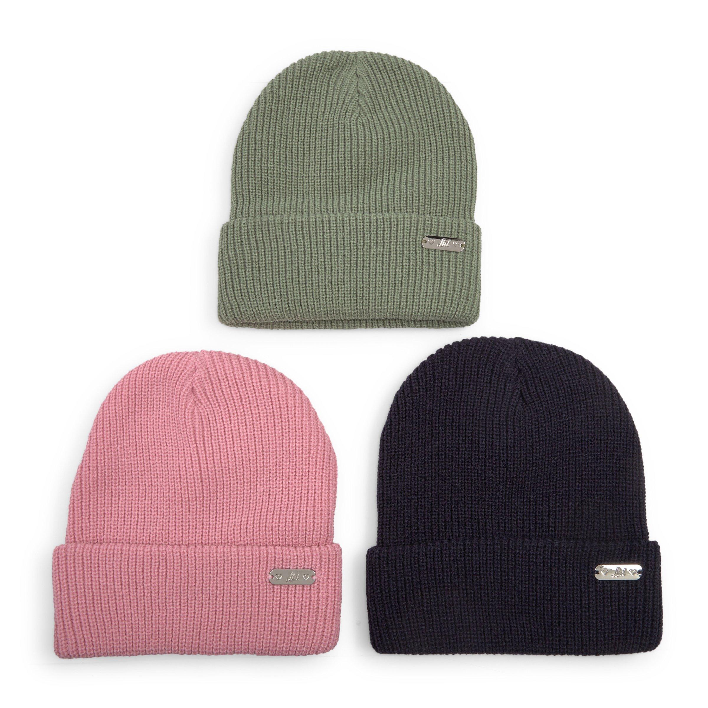 Kid Girls 3-pack Beanies (3145475) | LTD Kids