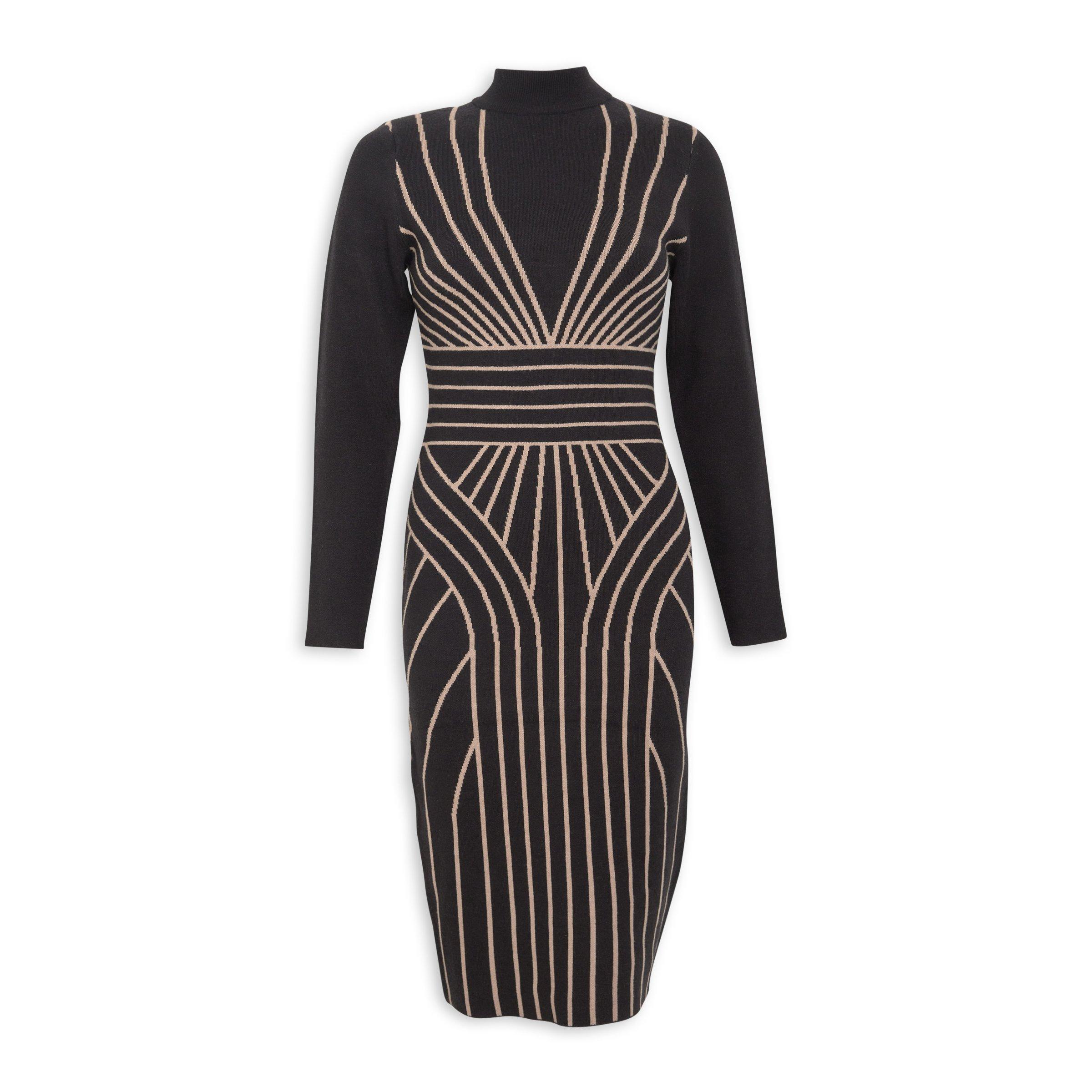 Black and Beige Dress (3145650) | Identity