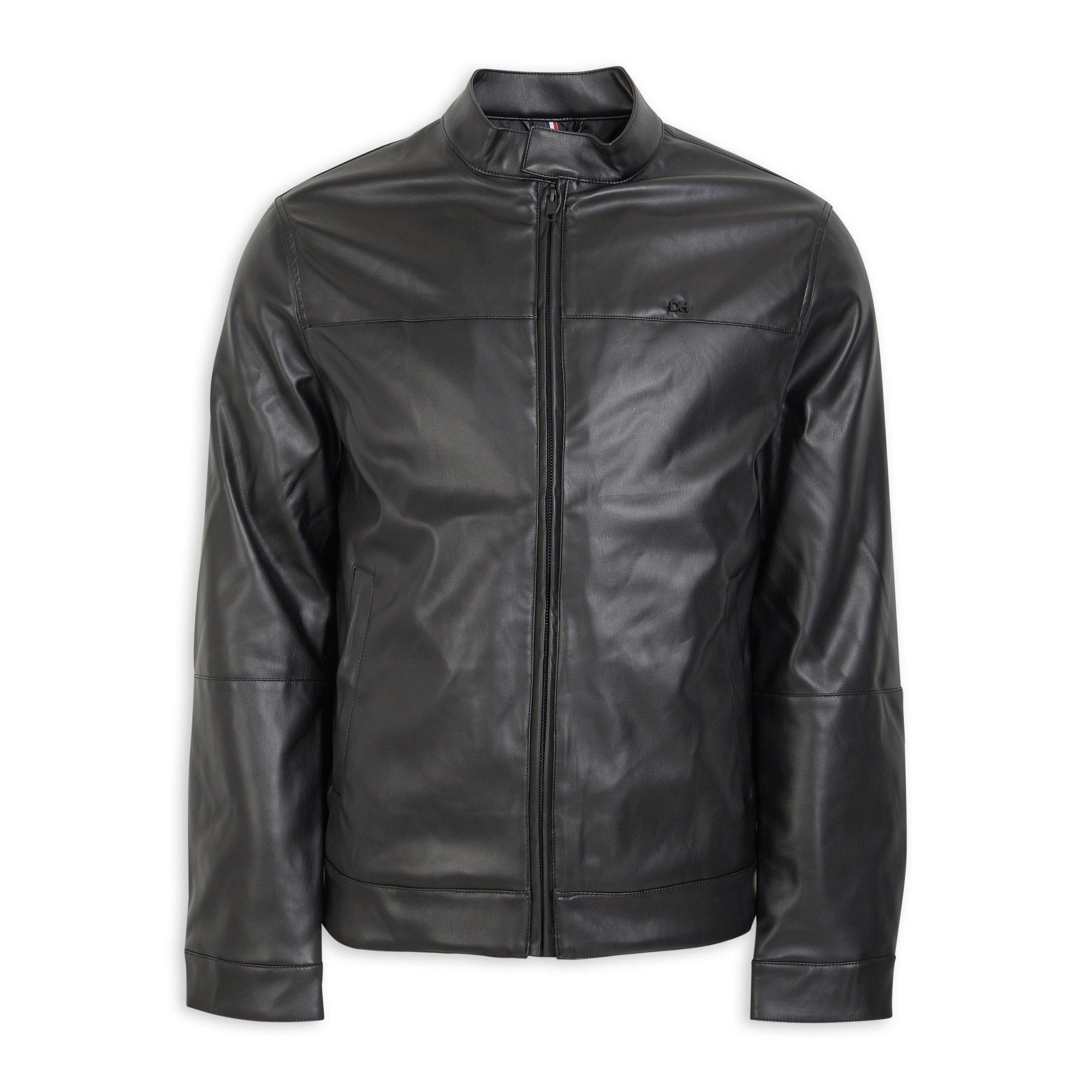 Black Biker Jacket (3145997) | Daniel Hechter