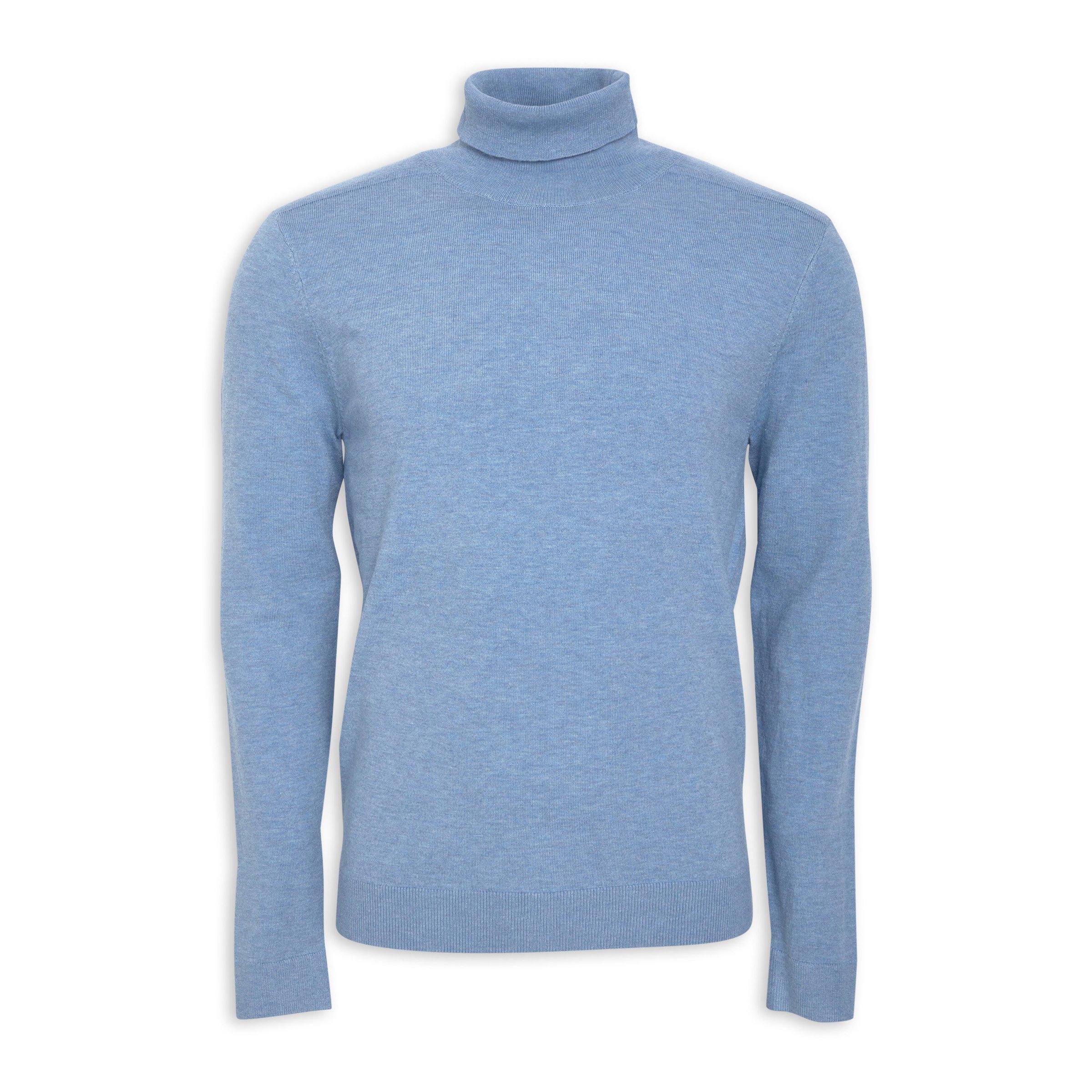 Light Blue Polo Neck Top (3146302) | Truworths Man