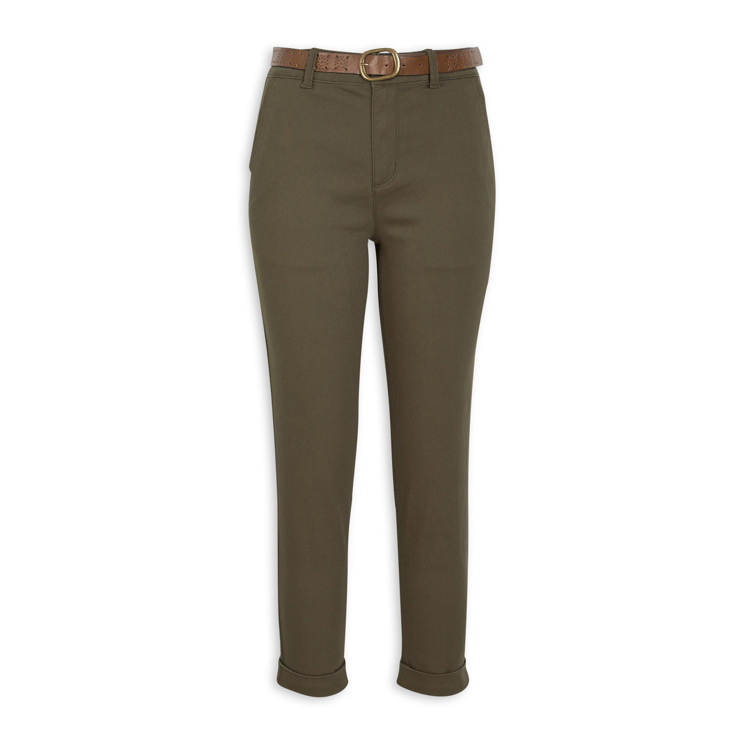 Green Tree All Over Chino Pants