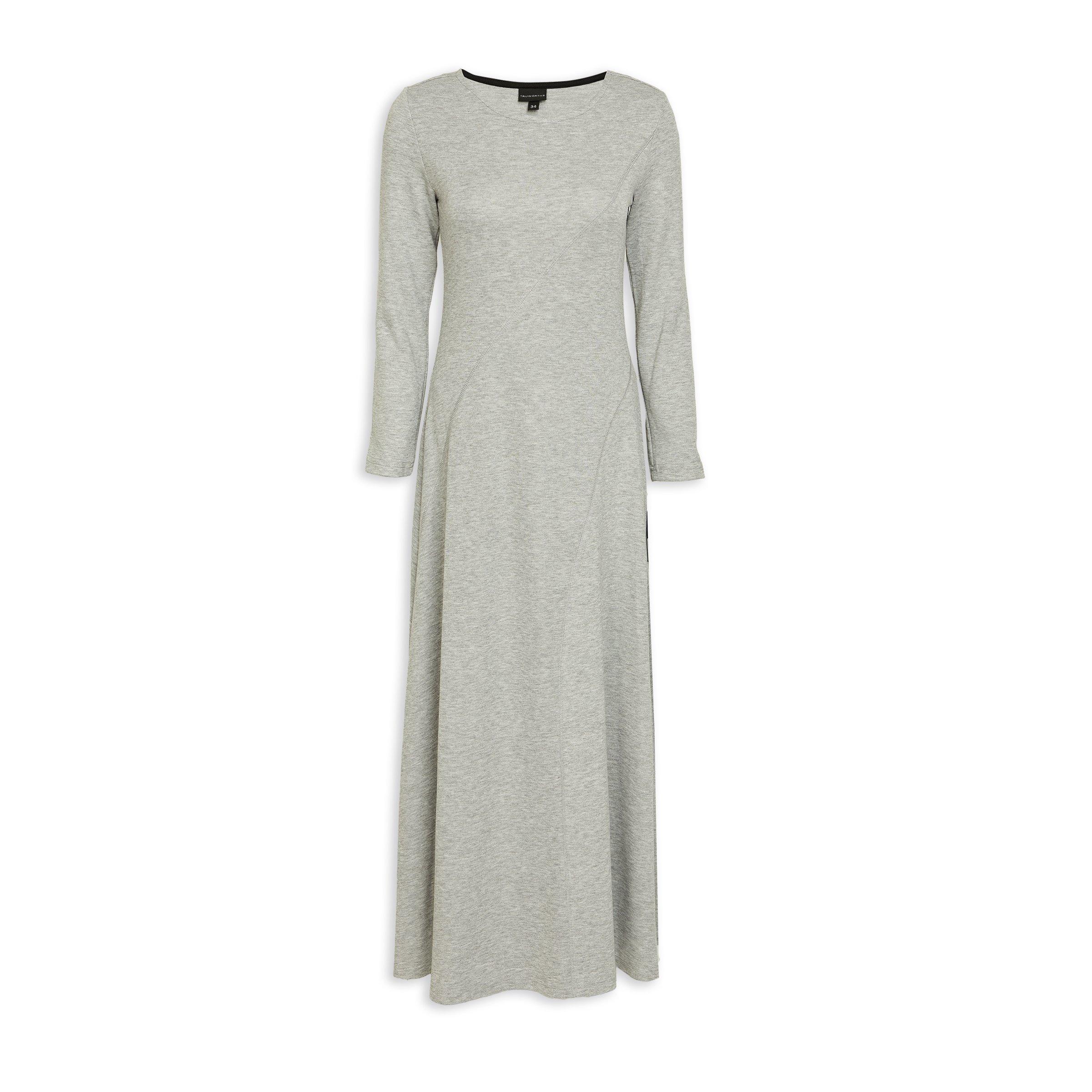 Grey Fit and Flare Dress (3147224) | Truworths