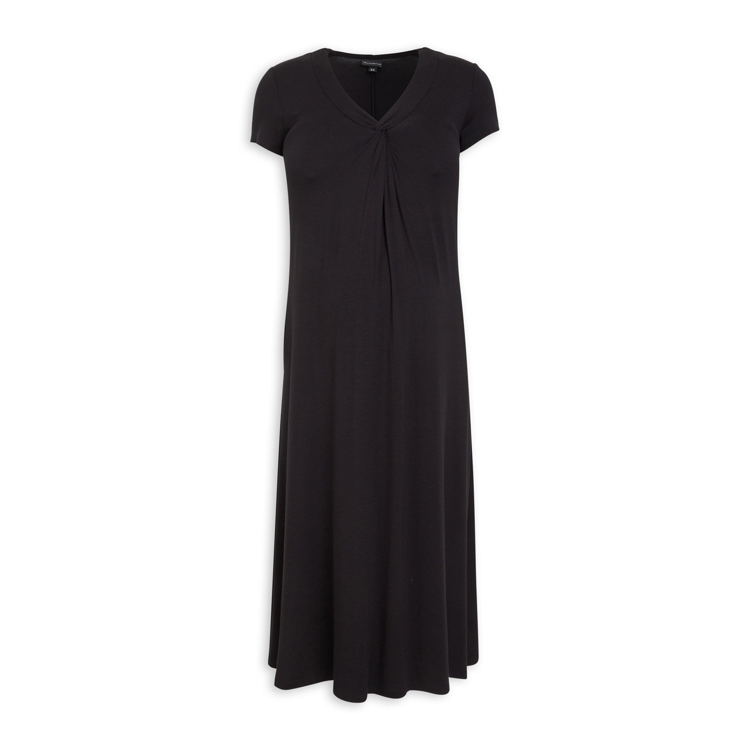 Black Fit & Flare Maternity Dress (3148284) | Truworths