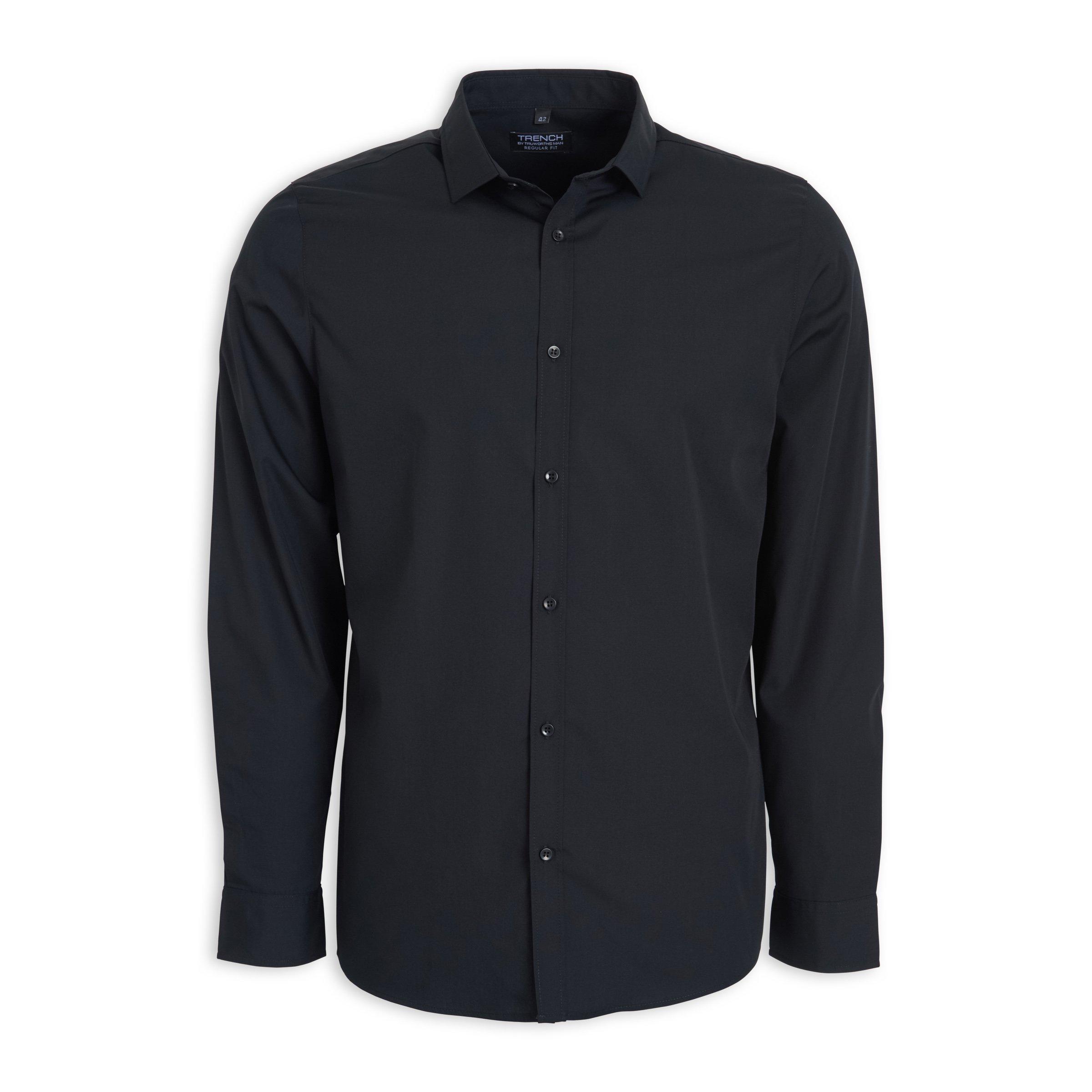 Black Long Sleeve Shirt (3149266) | Truworths Man