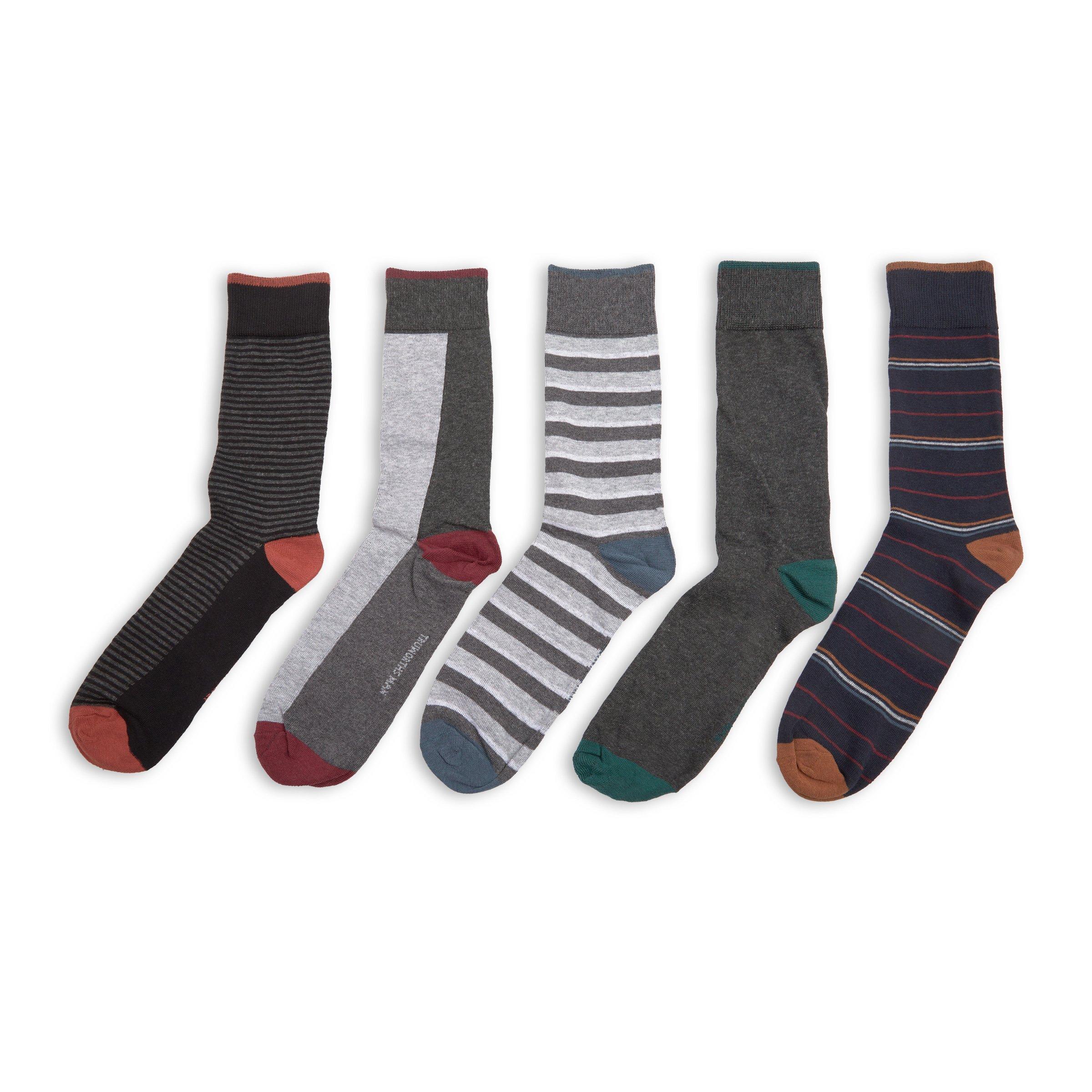 5-pack Anklet Socks (3149355) | Truworths Man