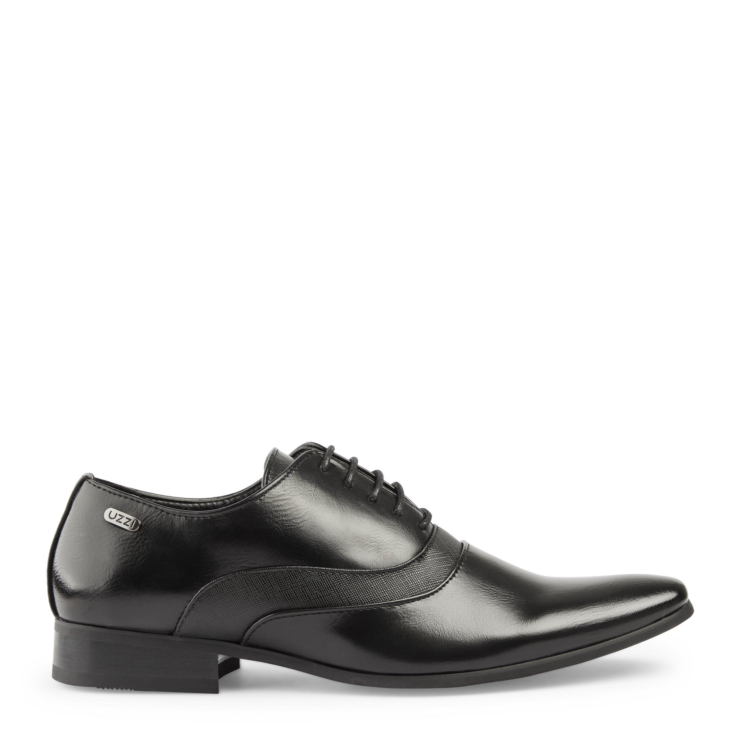 Black Lace Up Formal Shoes (3151423) | UZZI