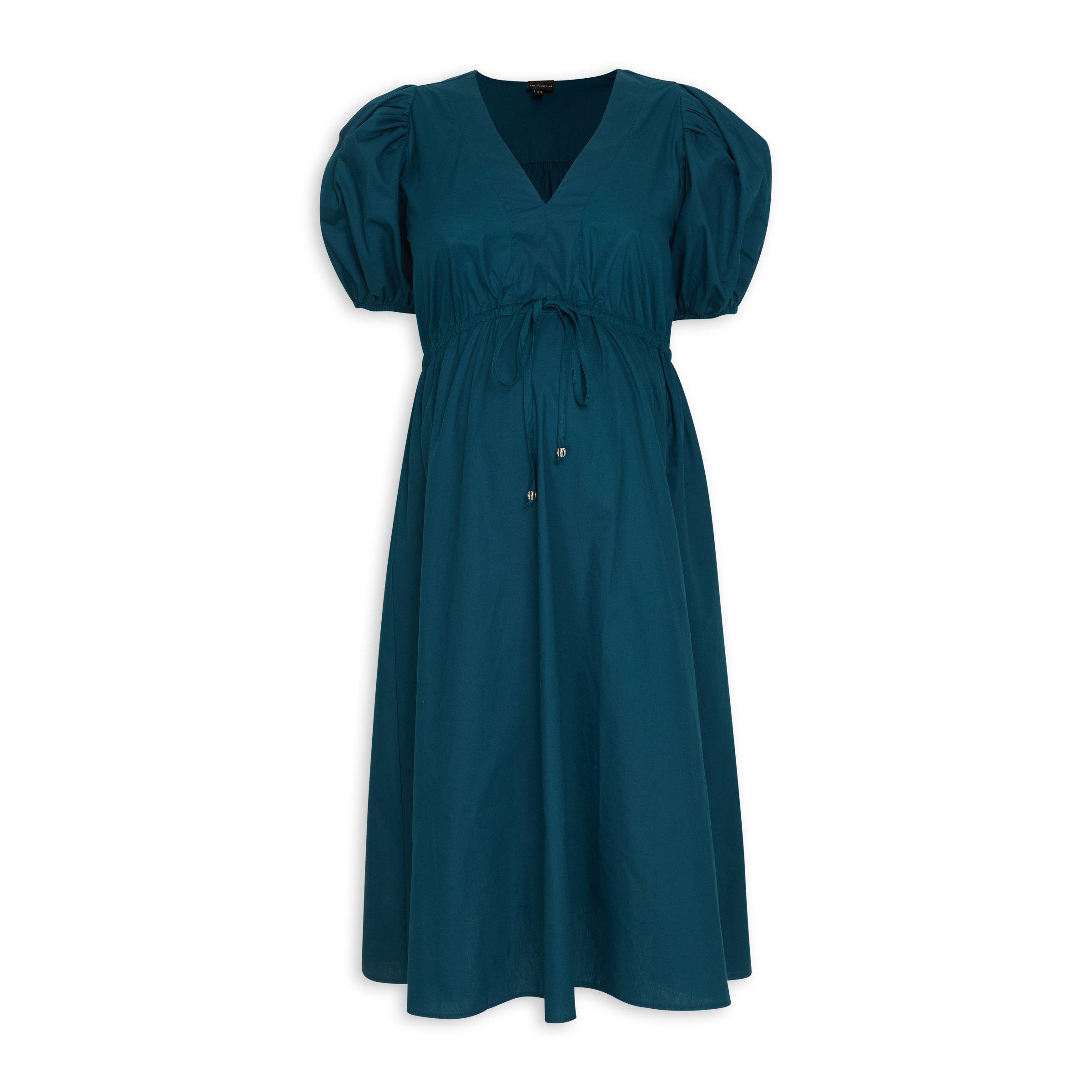 Teal A-line Maternity Dress (3151881) | Truworths