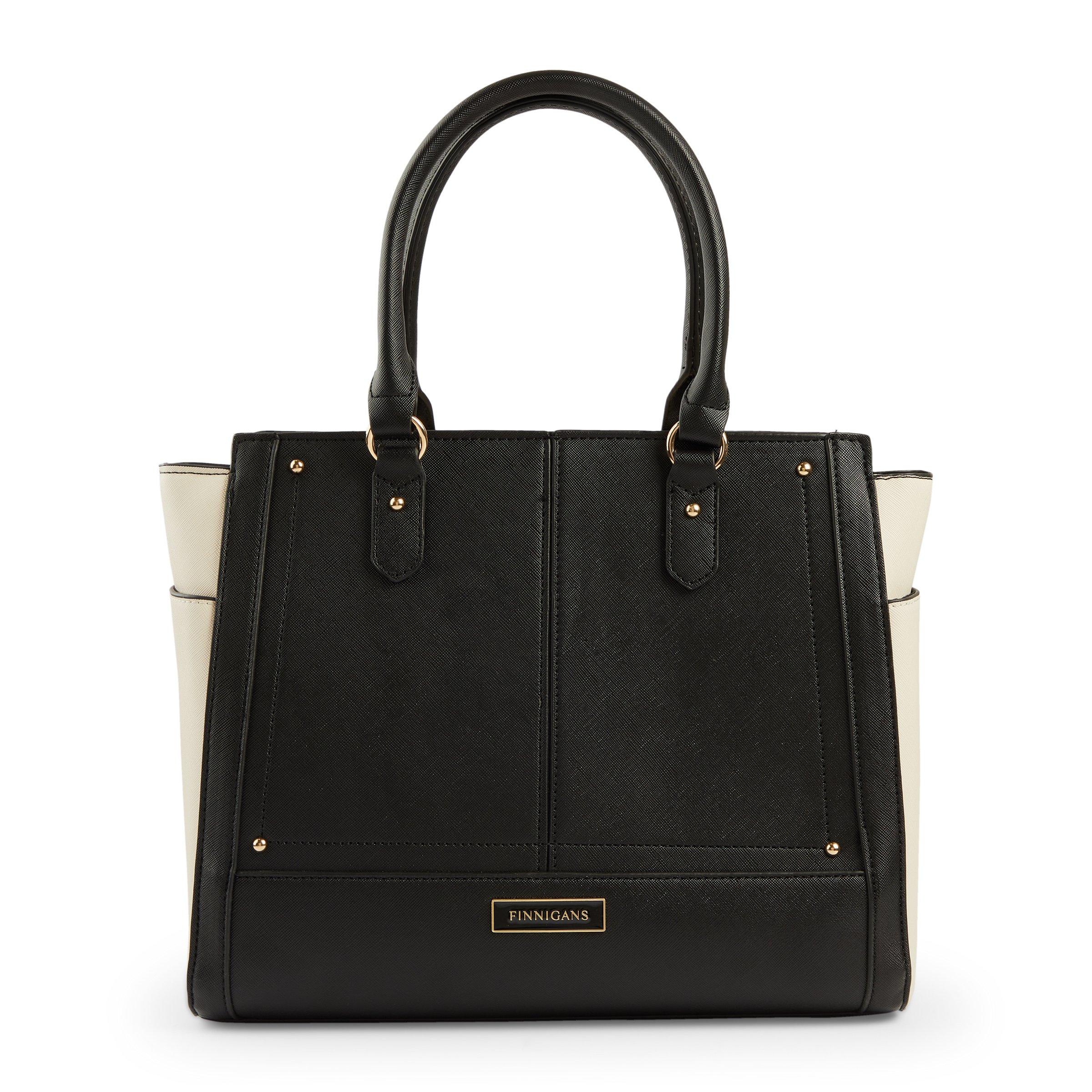 Black and Ecru Tote Bag (3151931) | Finnigans