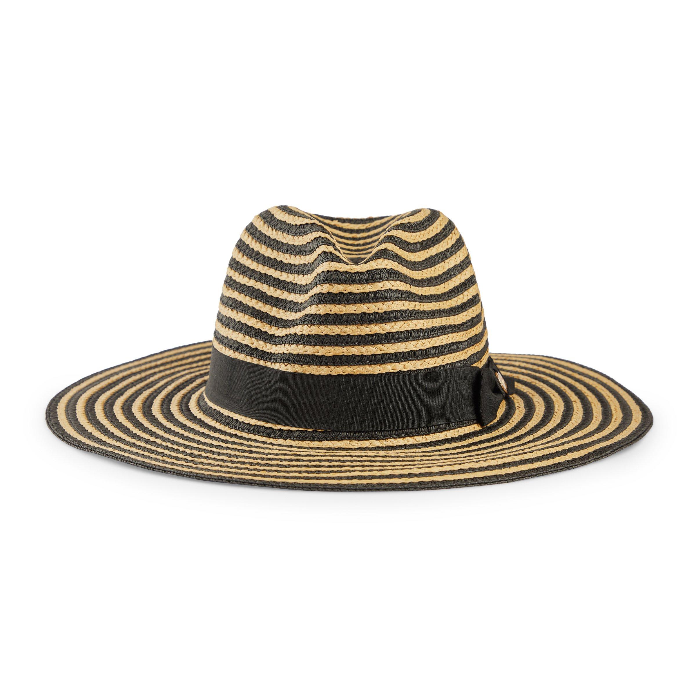 Black Striped Fedora Hat (3151950) | Truworths