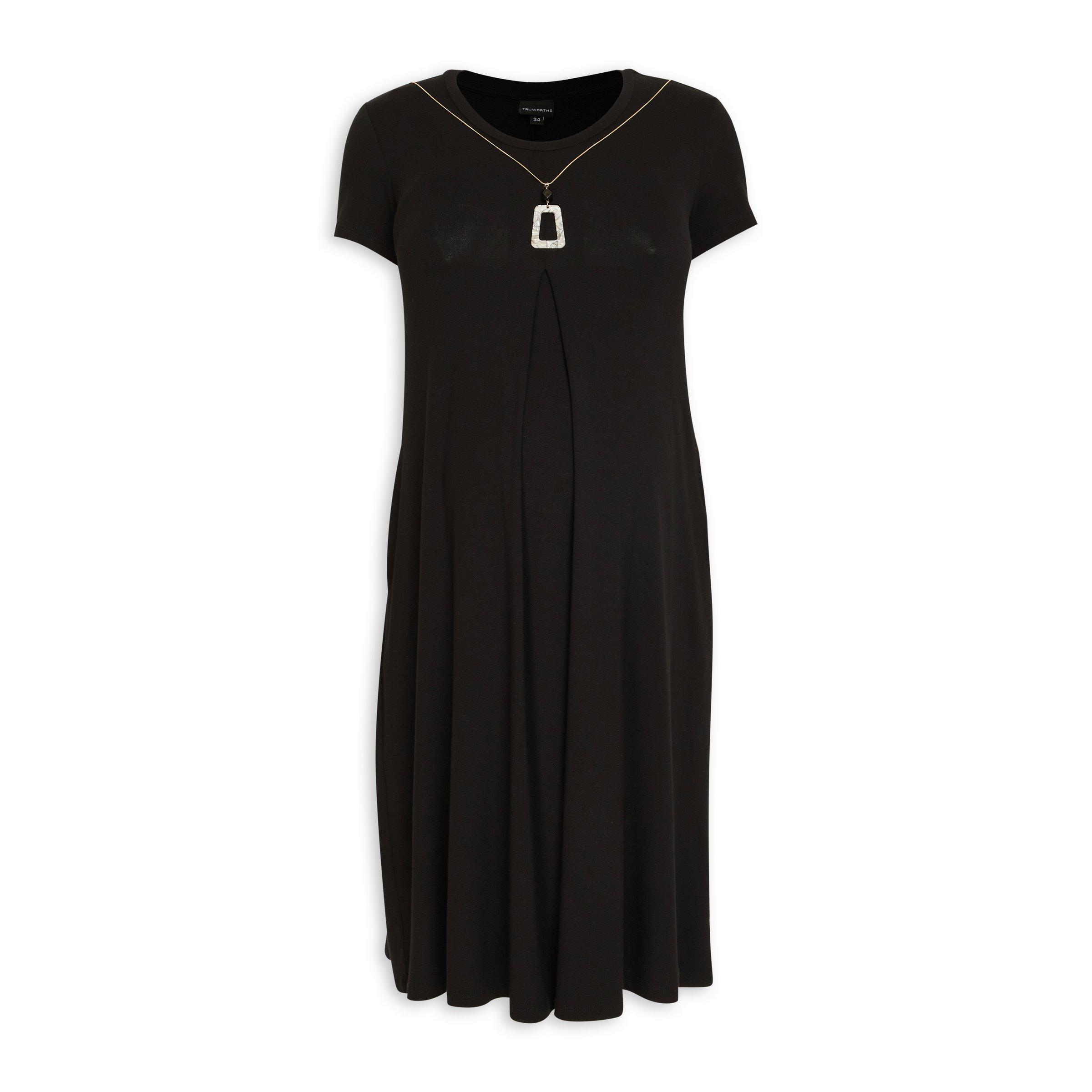 Black A-line Maternity Dress (3152037) | Truworths