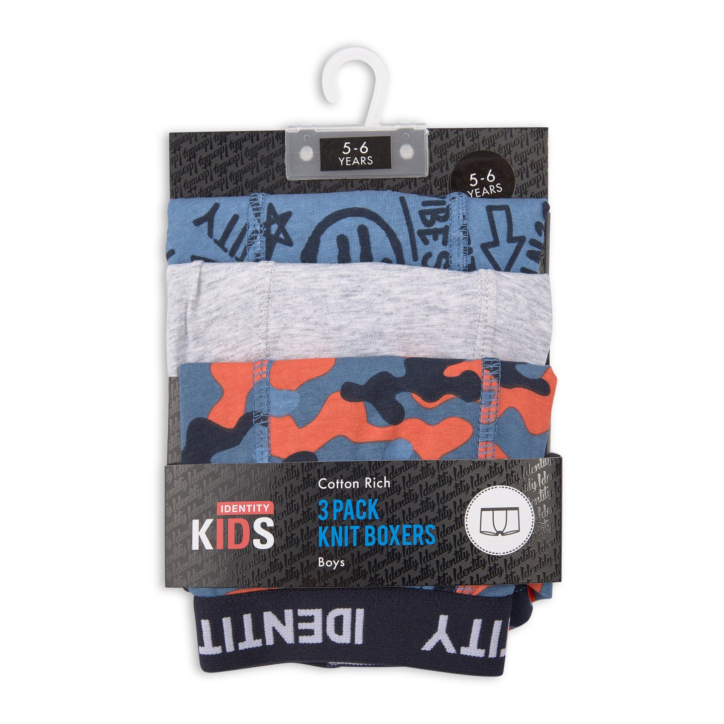 Babyhug Cotton Woven Knee Length Boxers Multi Printed Pack of 3 - Multicolour