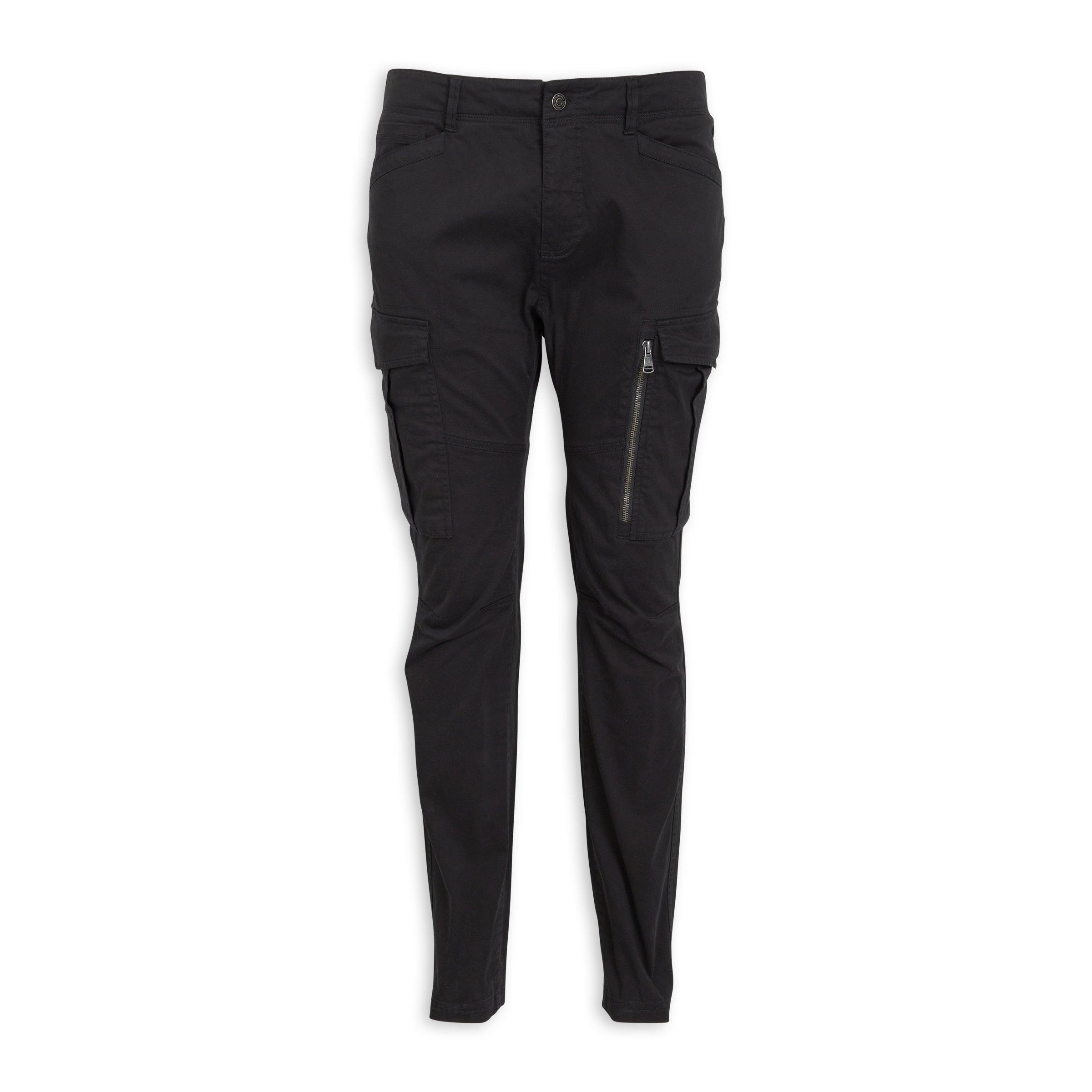 Black Skinny Utility Pants (3153006) | Truworths Man