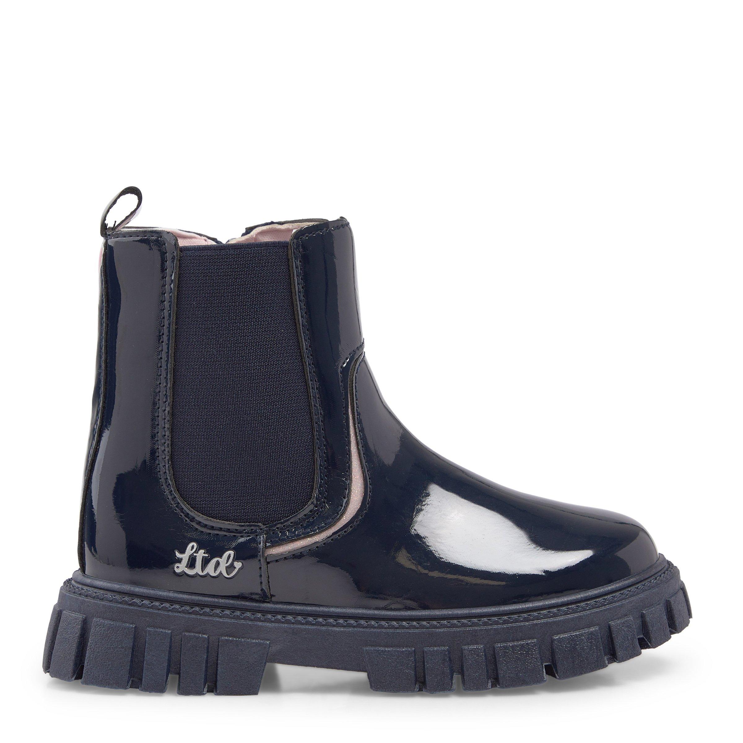 navy boots for girls