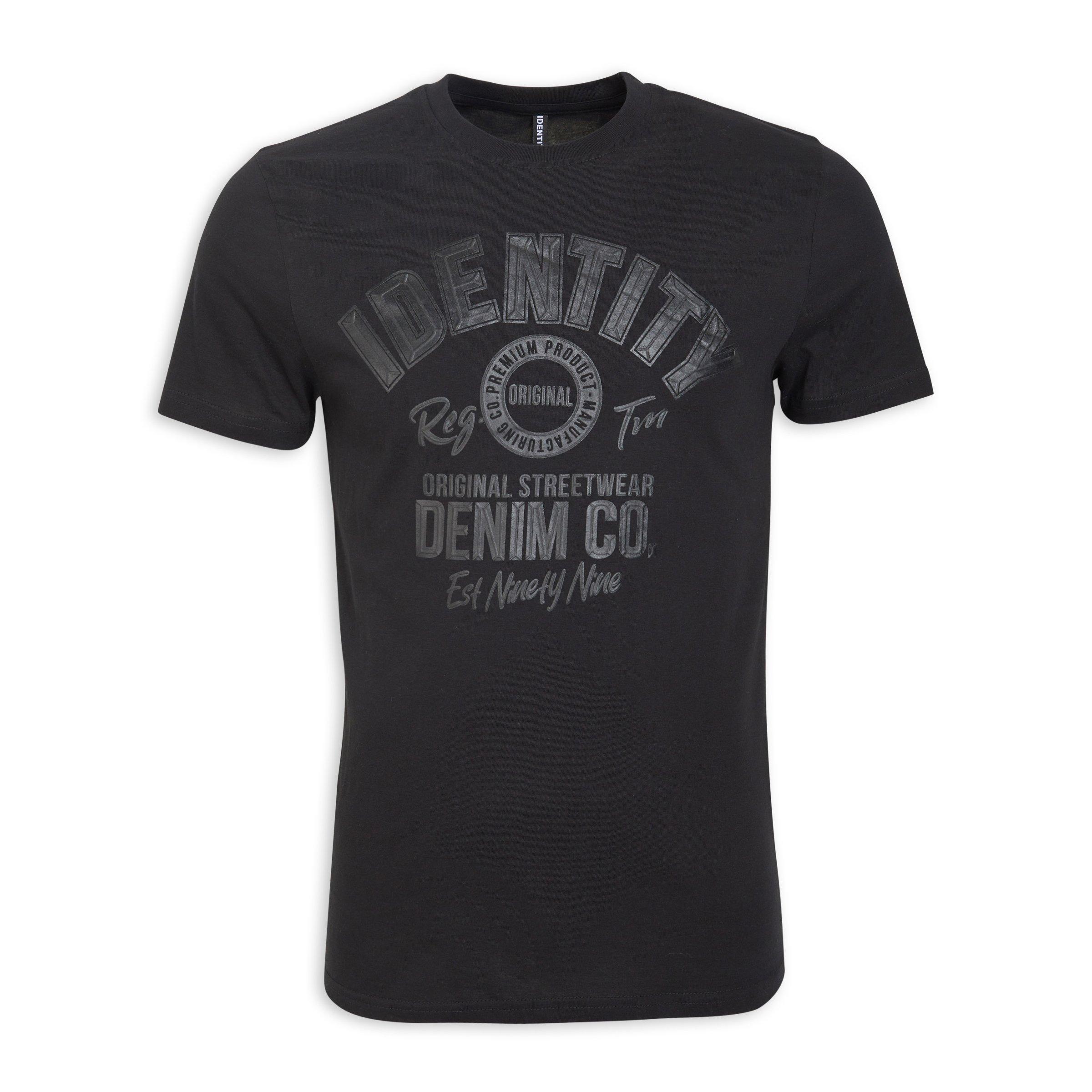 Black Branded T-shirt (3153330) | Identity