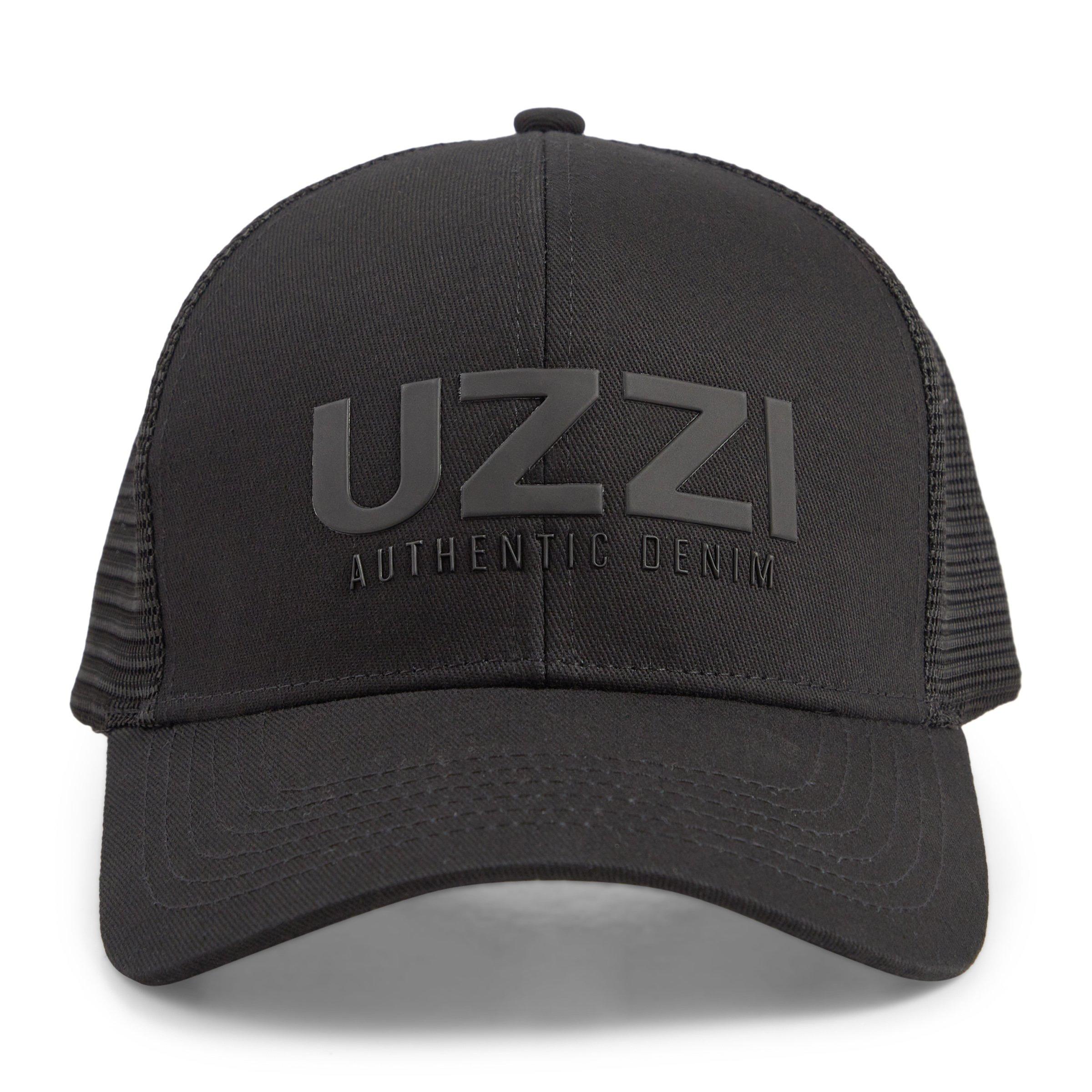 Black Trucker Peak Cap (3154810) | UZZI