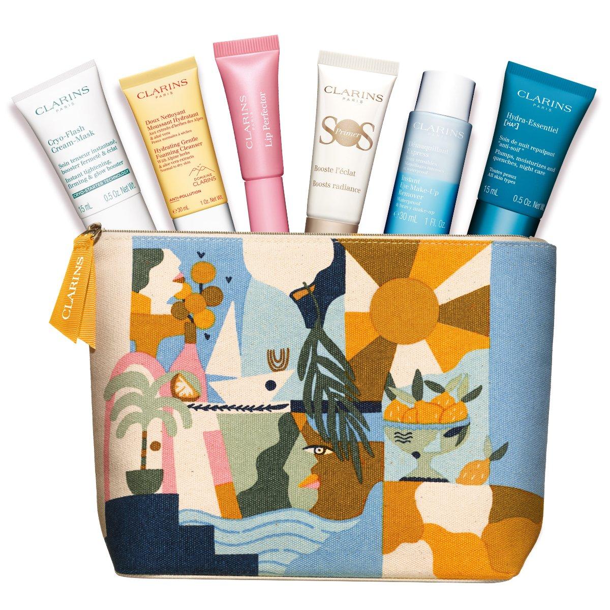 Clarins 7 piece Gift with Purchase (3155361) Clarins