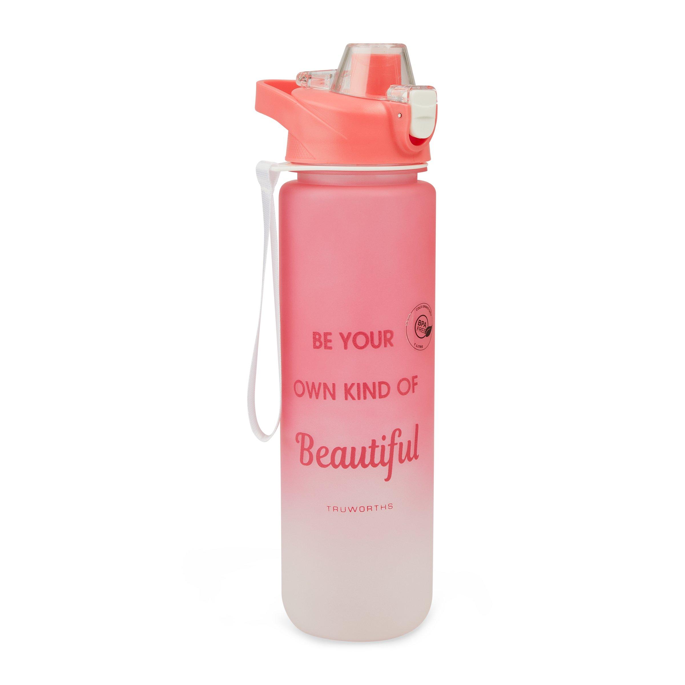 Pink Water Bottle (3156407) | Truworths