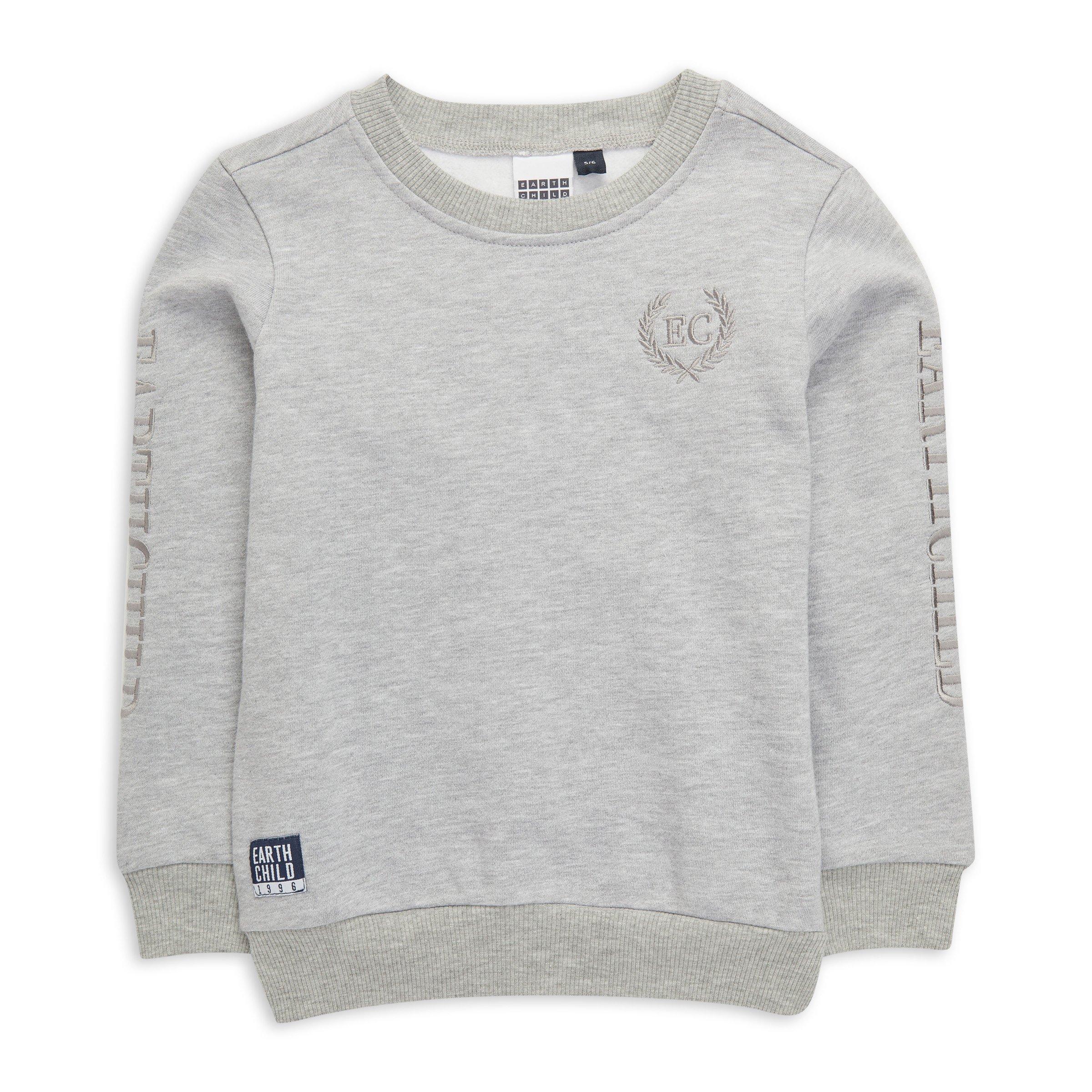 Kid Boys Grey Sweat Top (3157217) | Earthchild