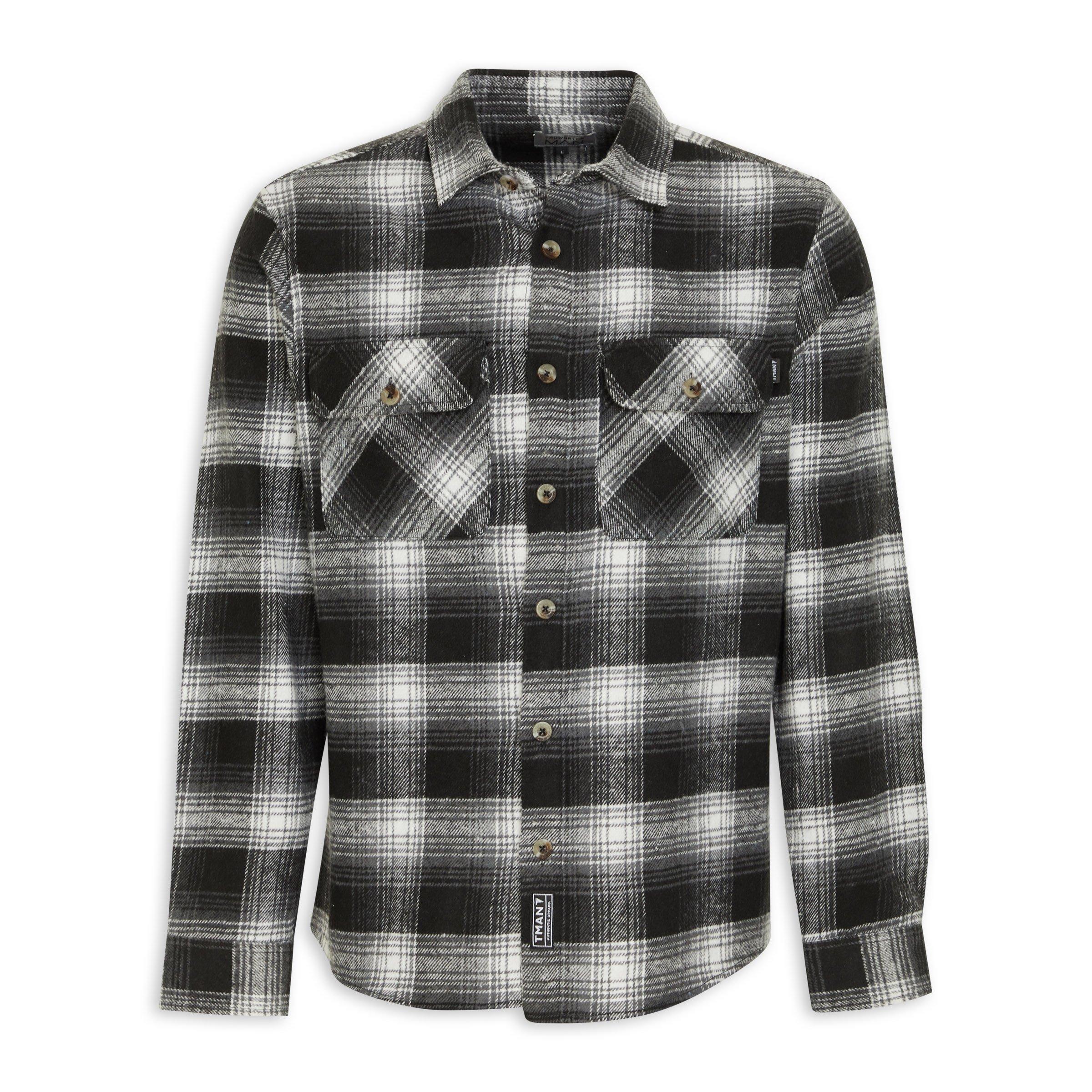 Black & White Check Shirt (3157367) | Truworths Man