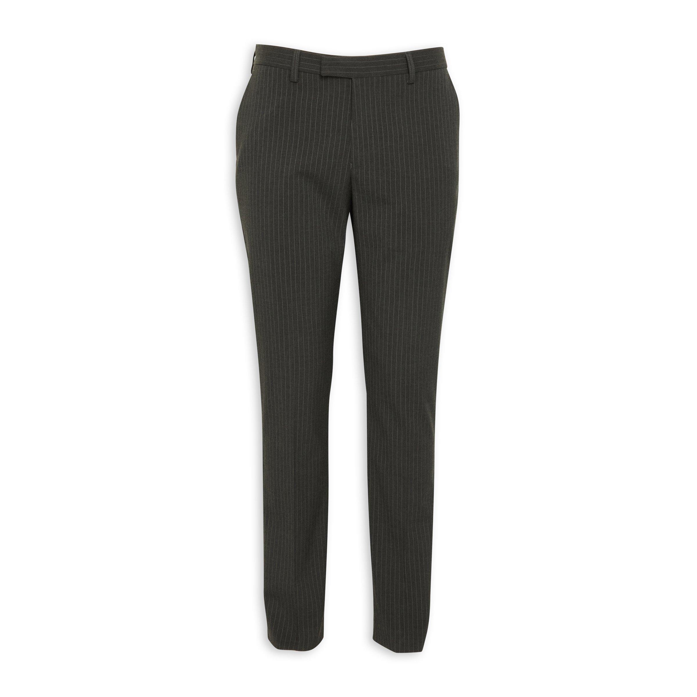 Grey Stripe Button Down Pant main image 0