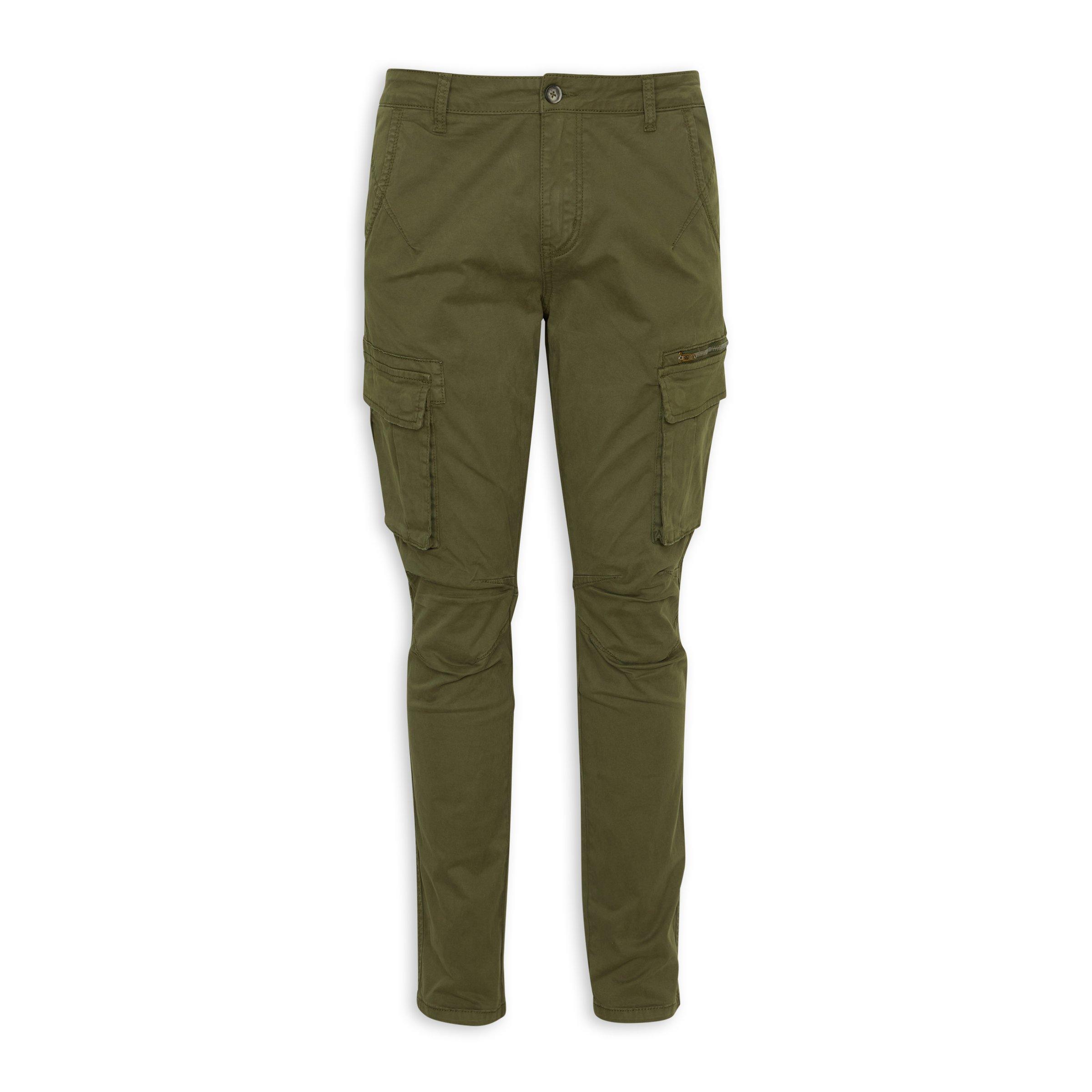 Green Peasant Pants
