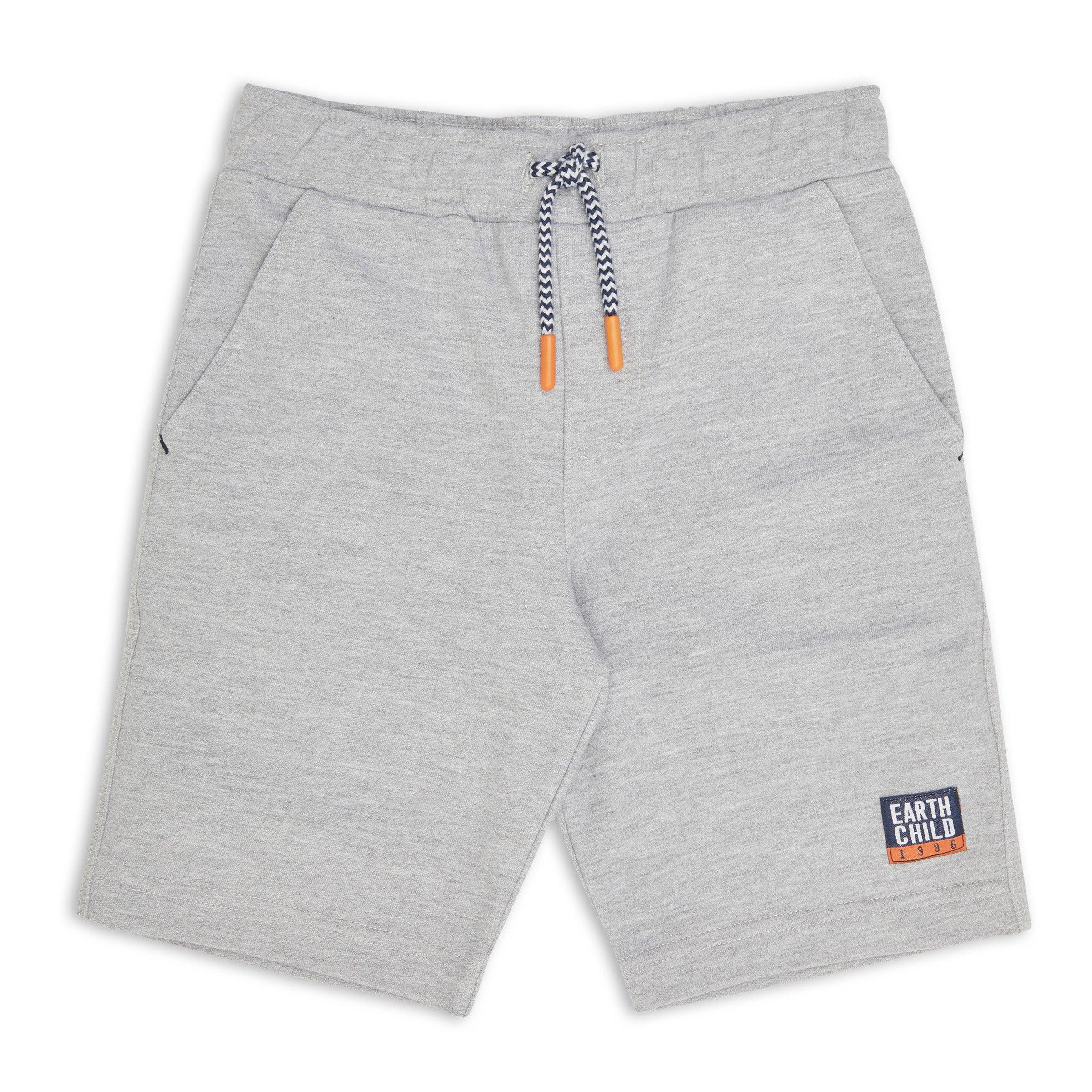 Kid Boys Grey Shorts (3159590) | Earthchild