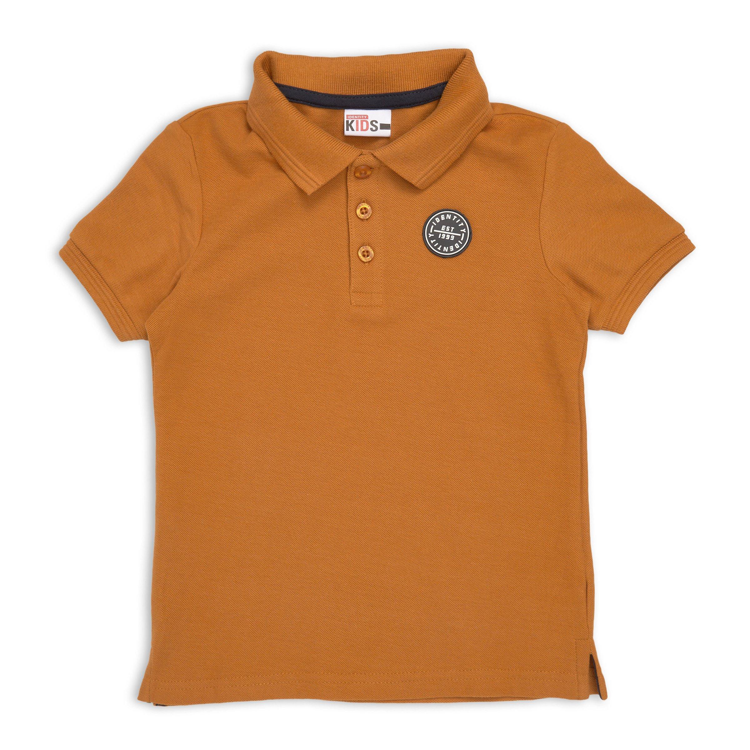 Properly Tied Boys Performance Tee Shirt - Back Graphic - Golf Clubs on Soft Green