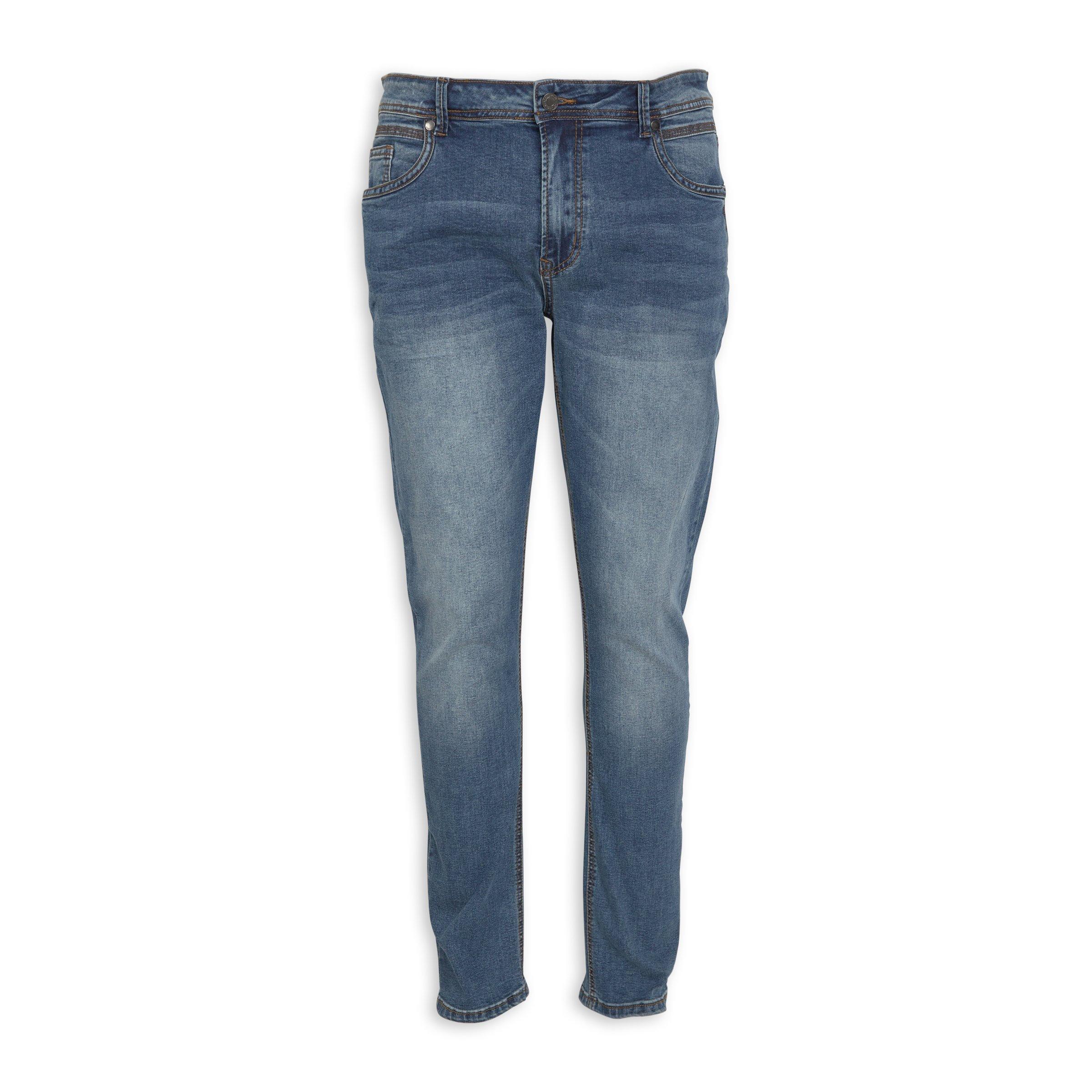 Blue Slim Leg Jeans (3176867) | UZZI