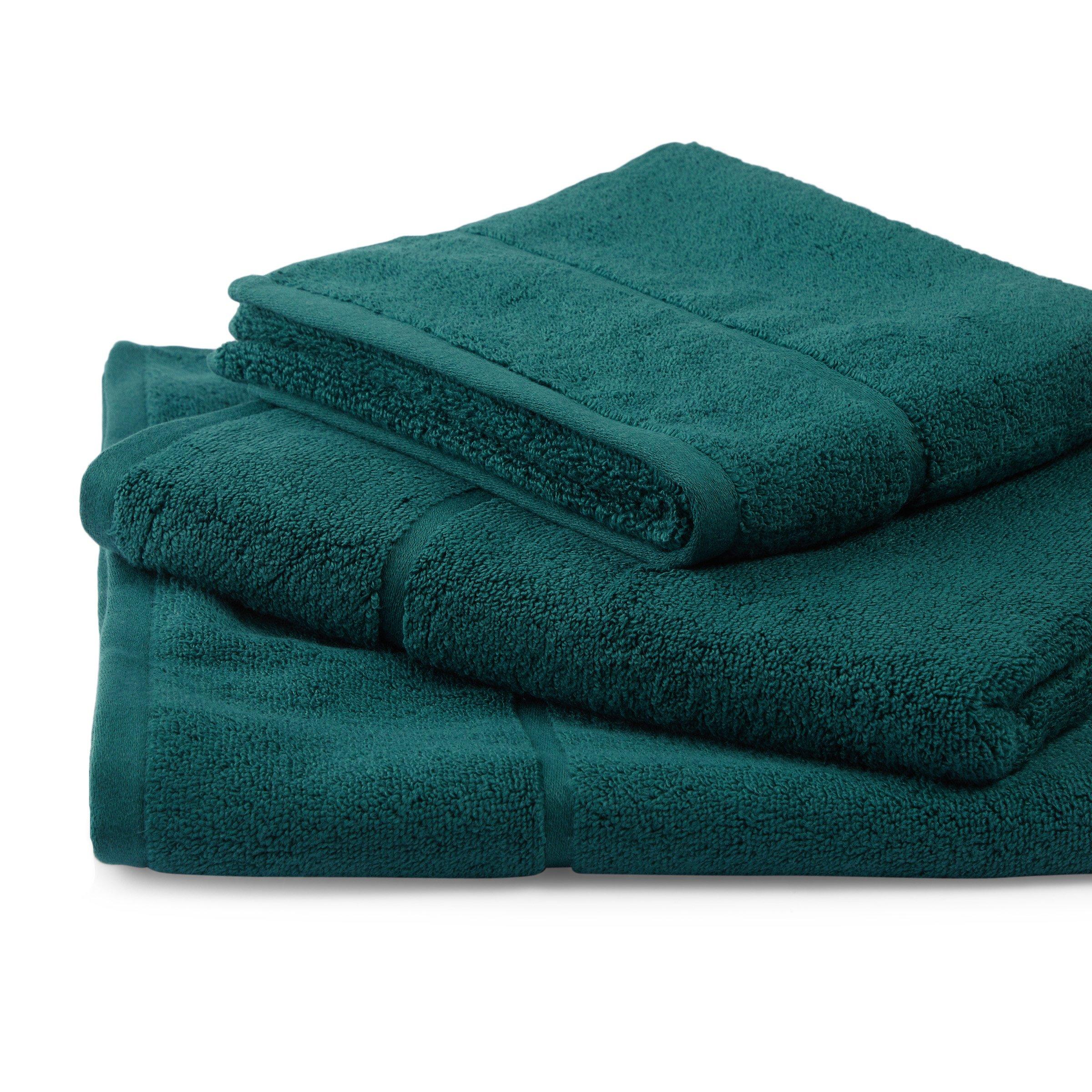 Zero Twist Teal Towels (3177046) Loads of Living