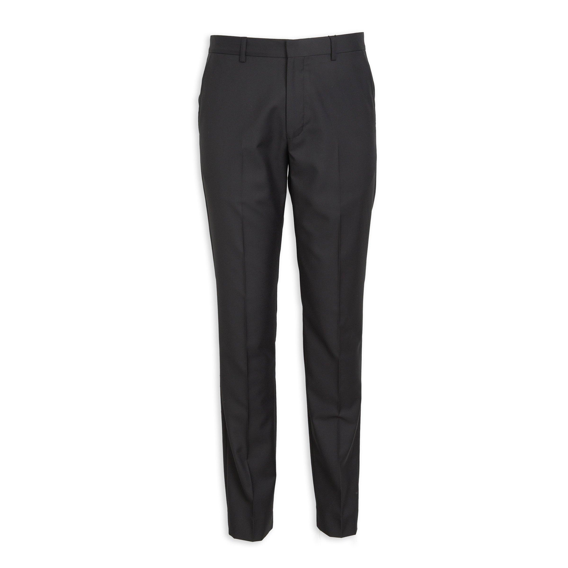 Black Slim Leg Pants (3177158) | Truworths Man