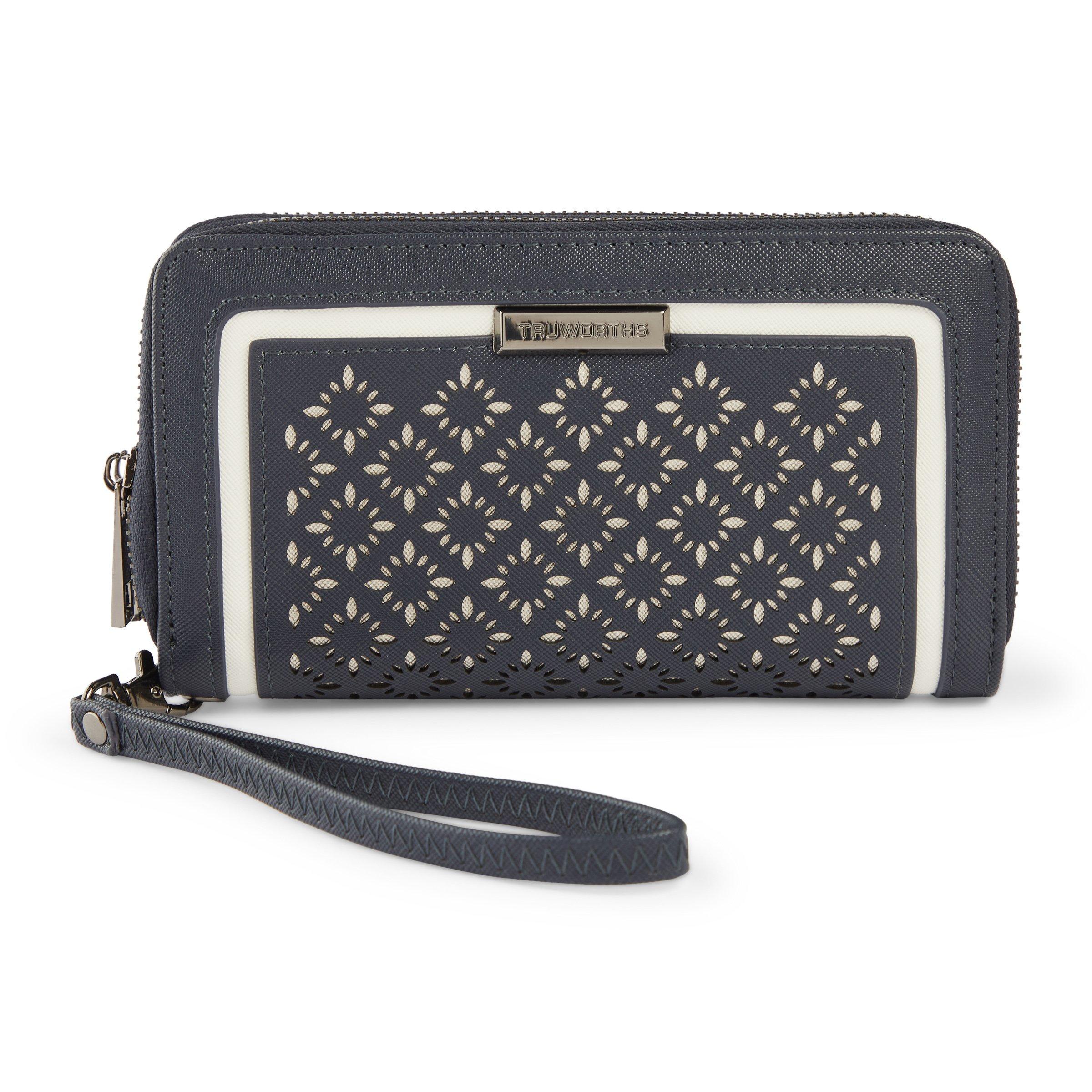 Navy Zip Around Purse (3177534) | Truworths