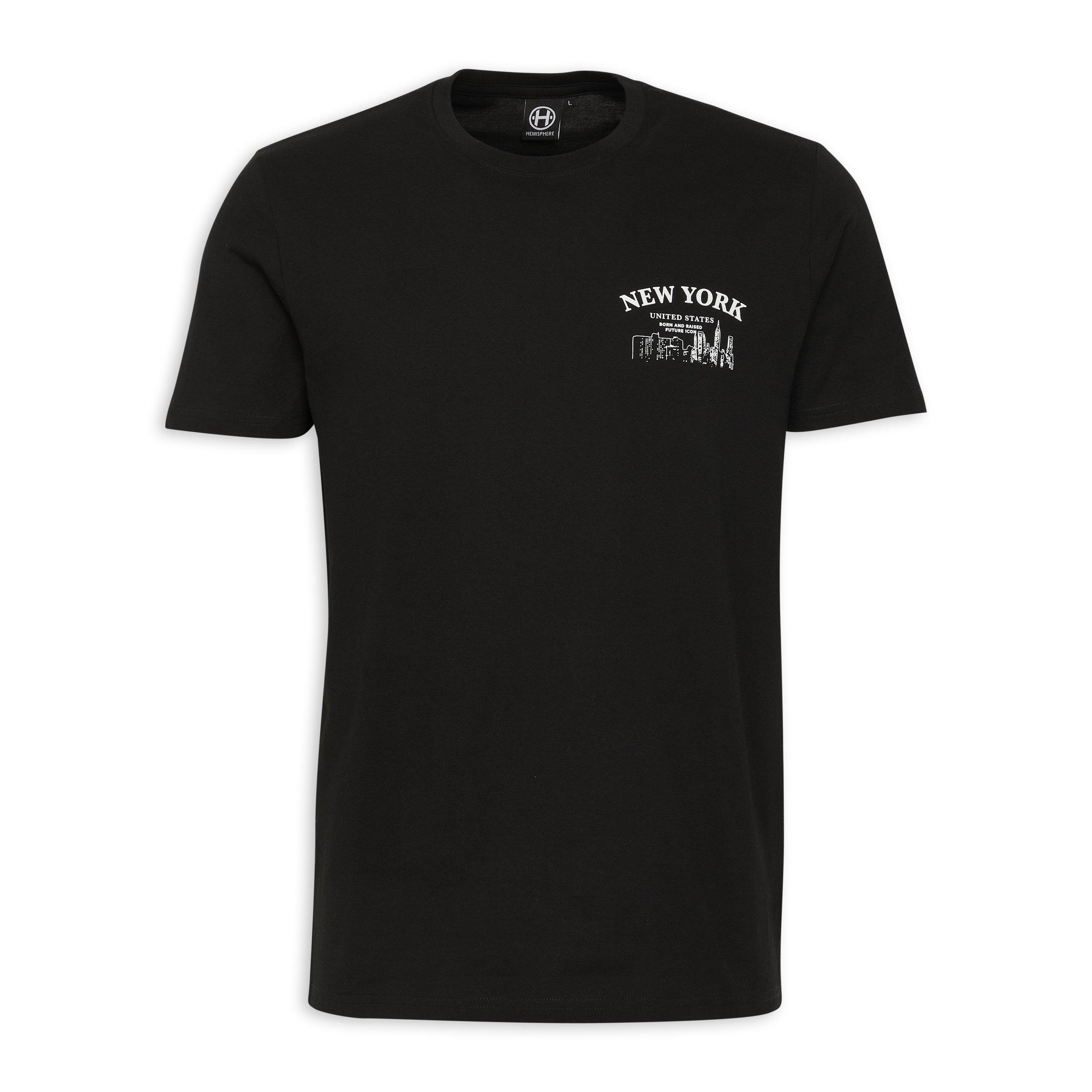 Black Graphic T-Shirt