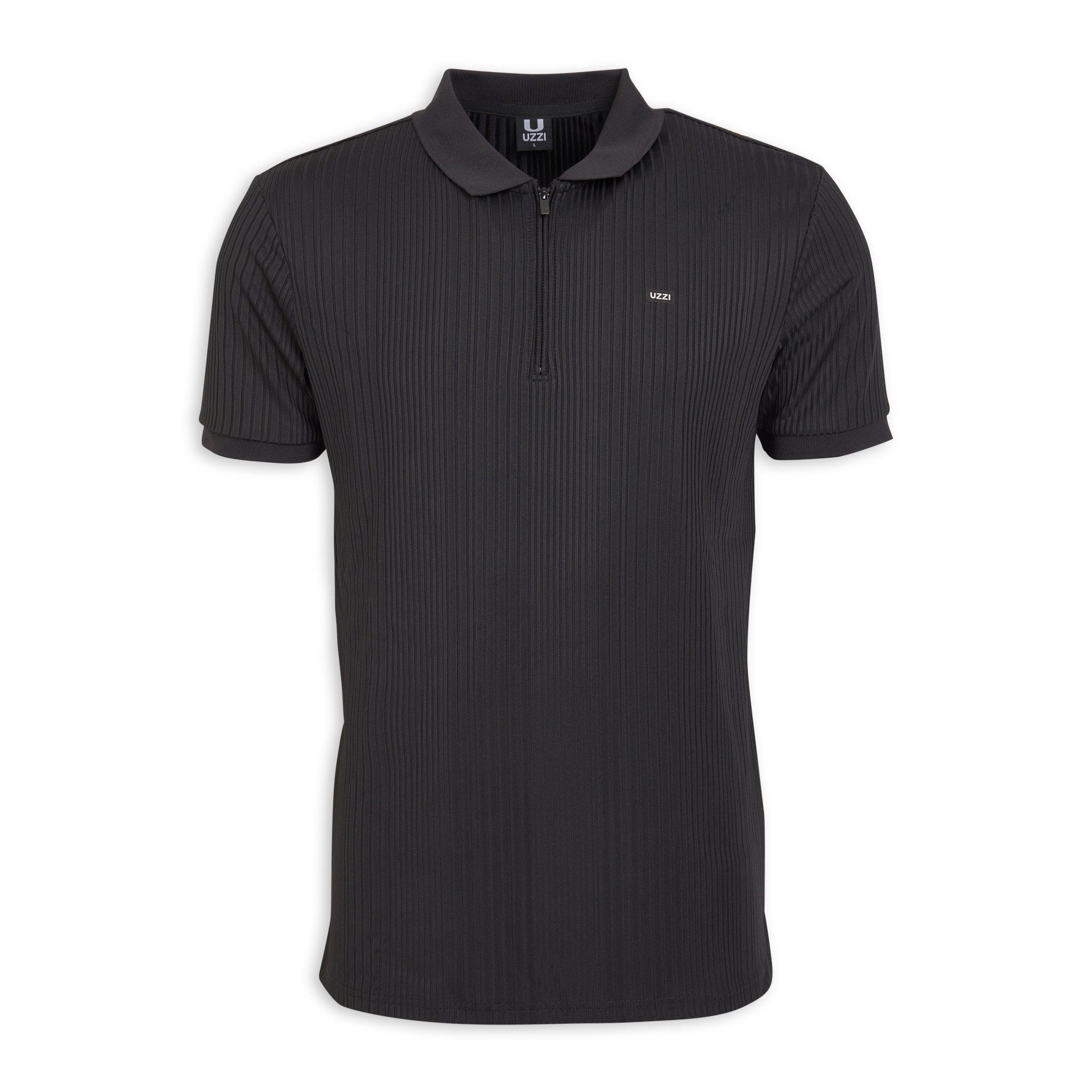 Black Golfer Shirt 3179237 UZZI black-golfer-shirt-3179237-uzzi