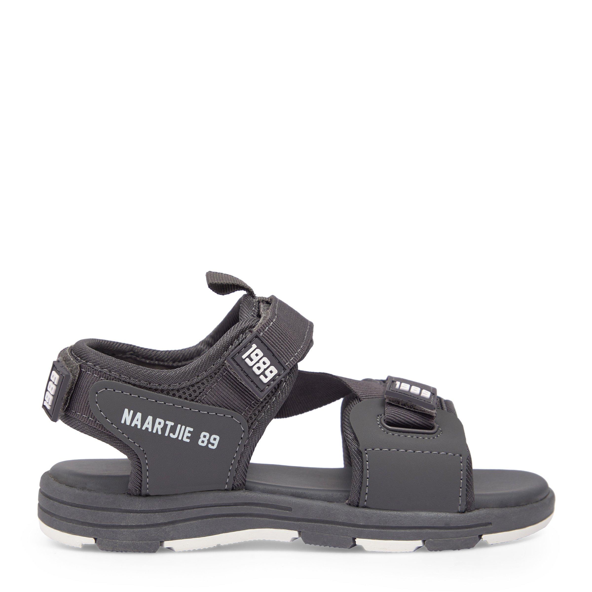 Flyease Sandals For Baby Boy In Black & Grey Color main image 1