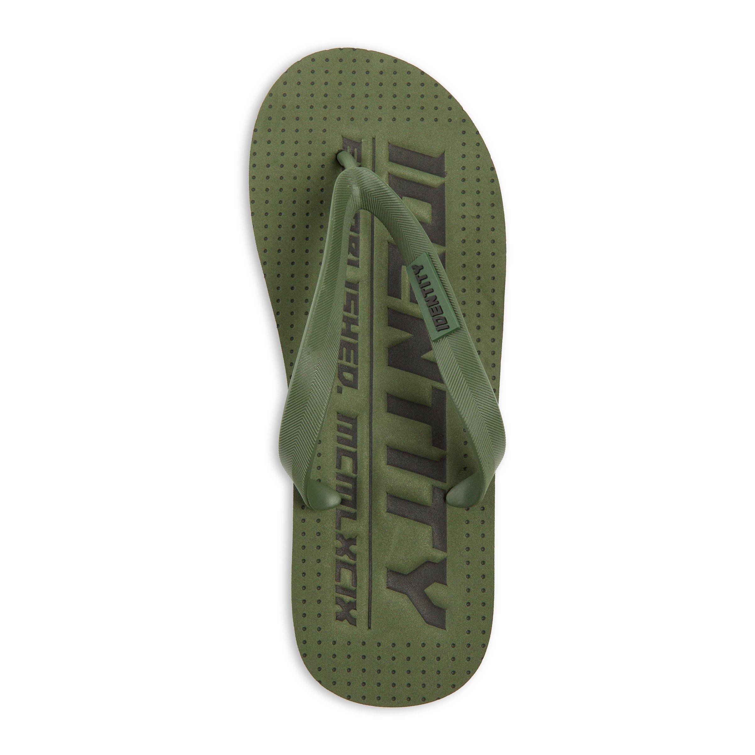 Identity In Store Flops Fatigue Green Flip Flops (3180078) | Identity