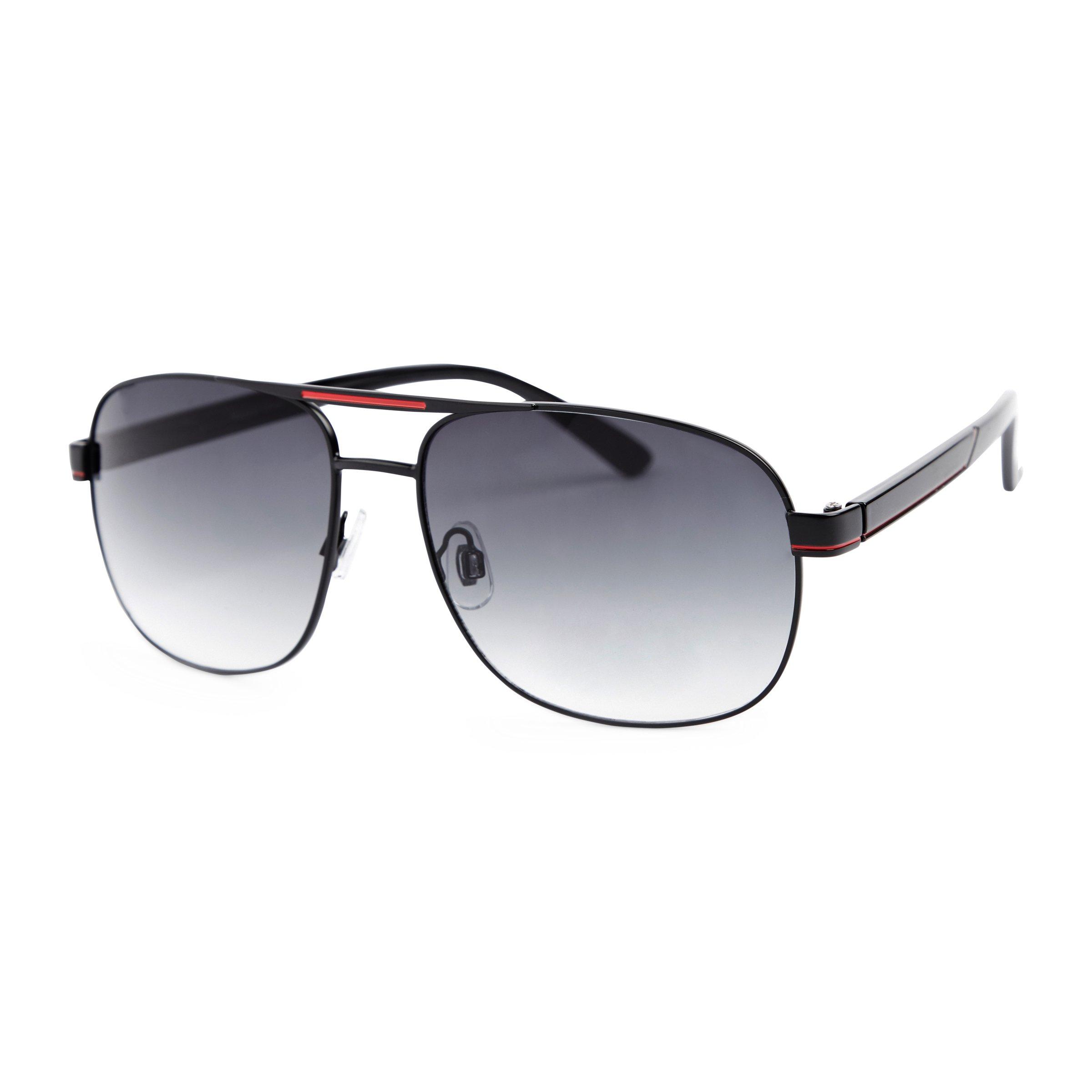 Sunglass Ru Black and Red Aviator Premium Sunglass (3181042) | Truworths Man