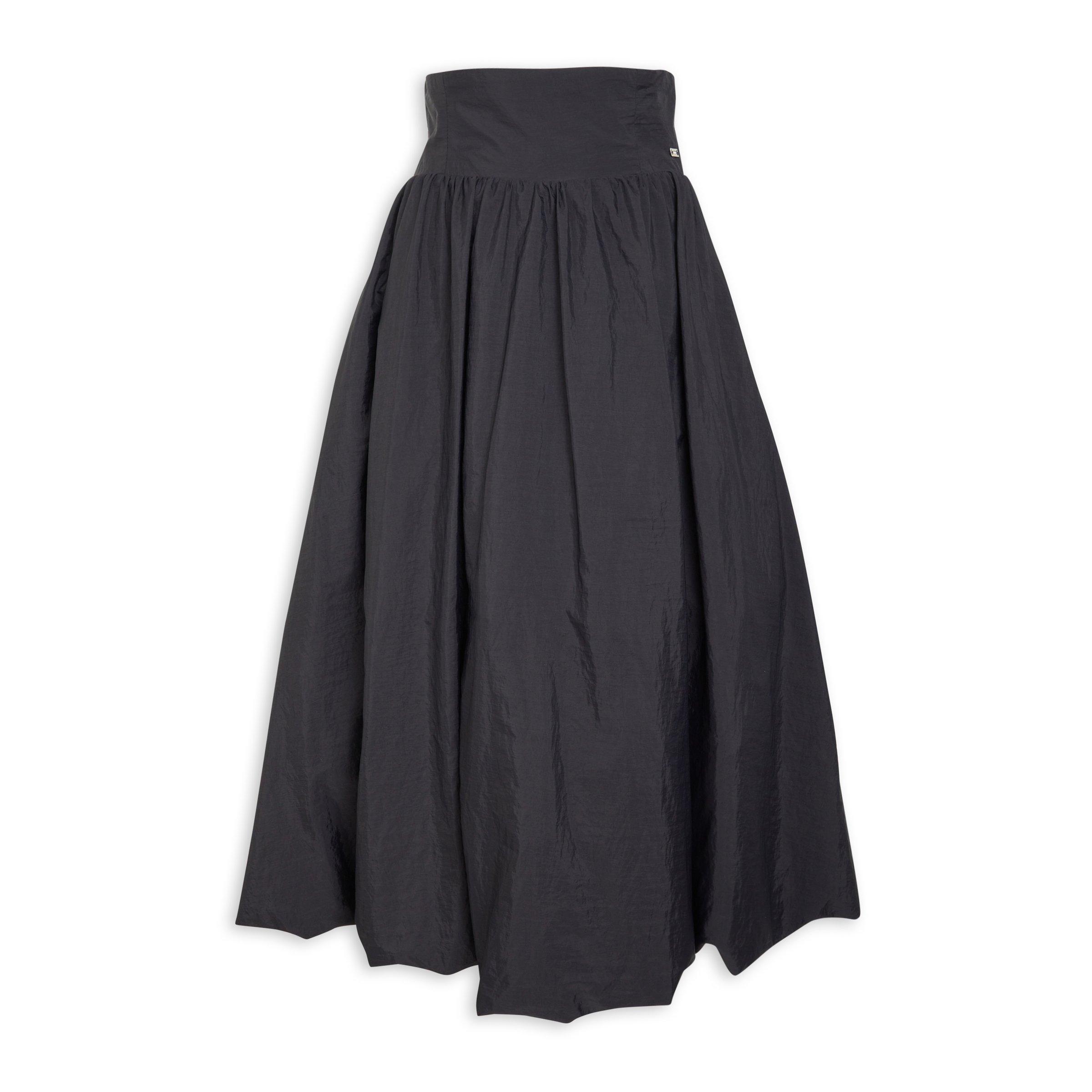 Black Bubble Skirt