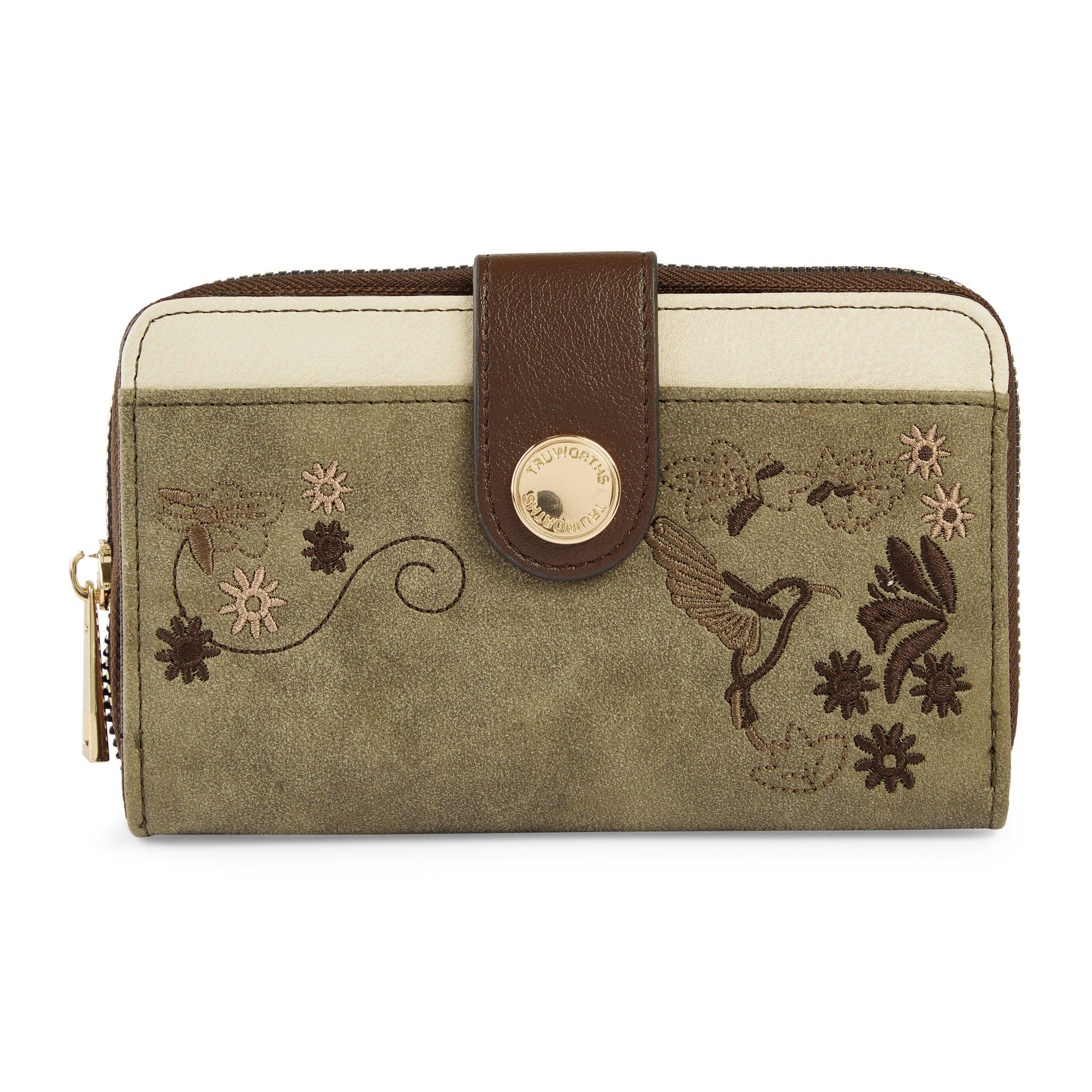 Green Zip Around Purse (3182059) | Truworths