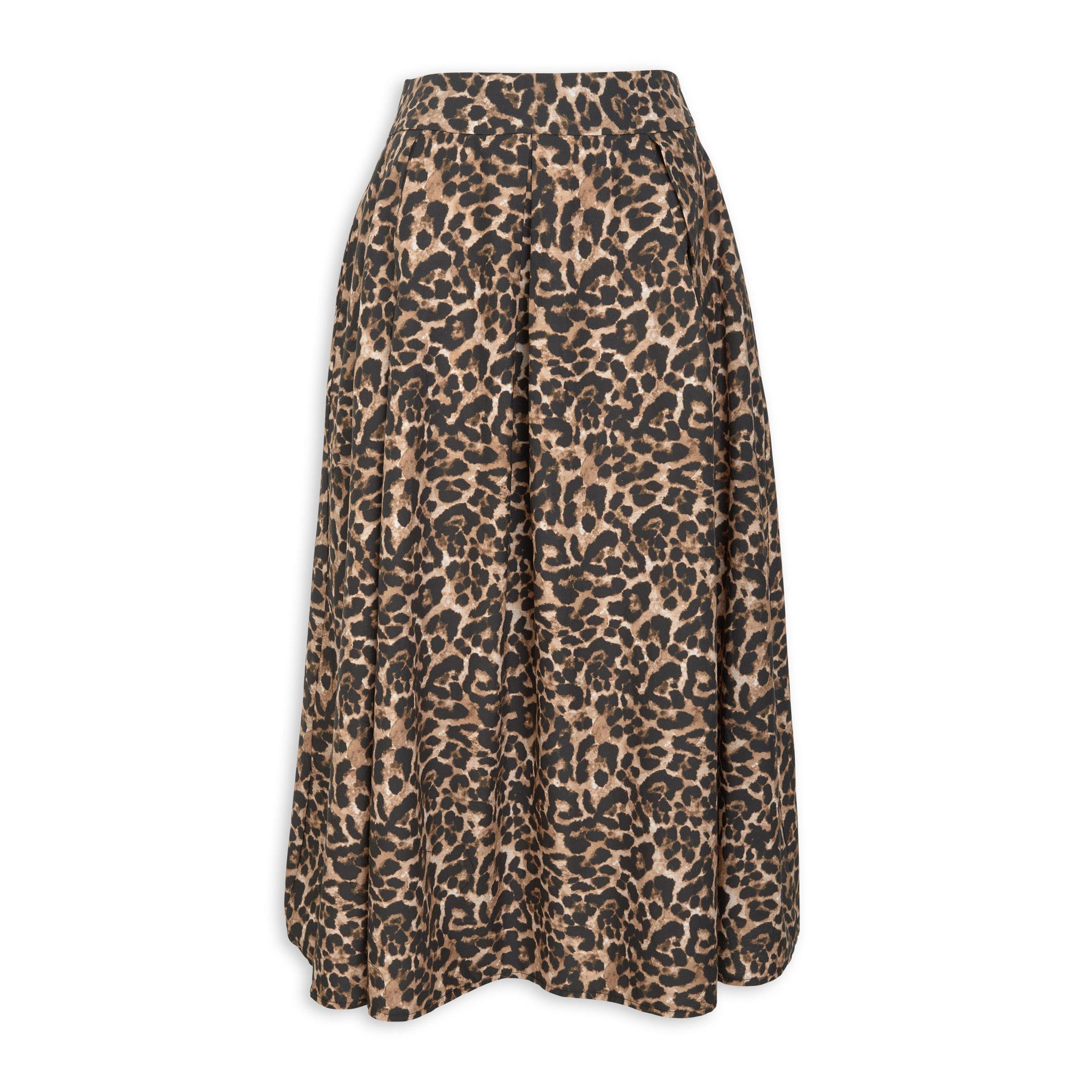 Animal Print Wide Skirt (3182964) | LTD Woman